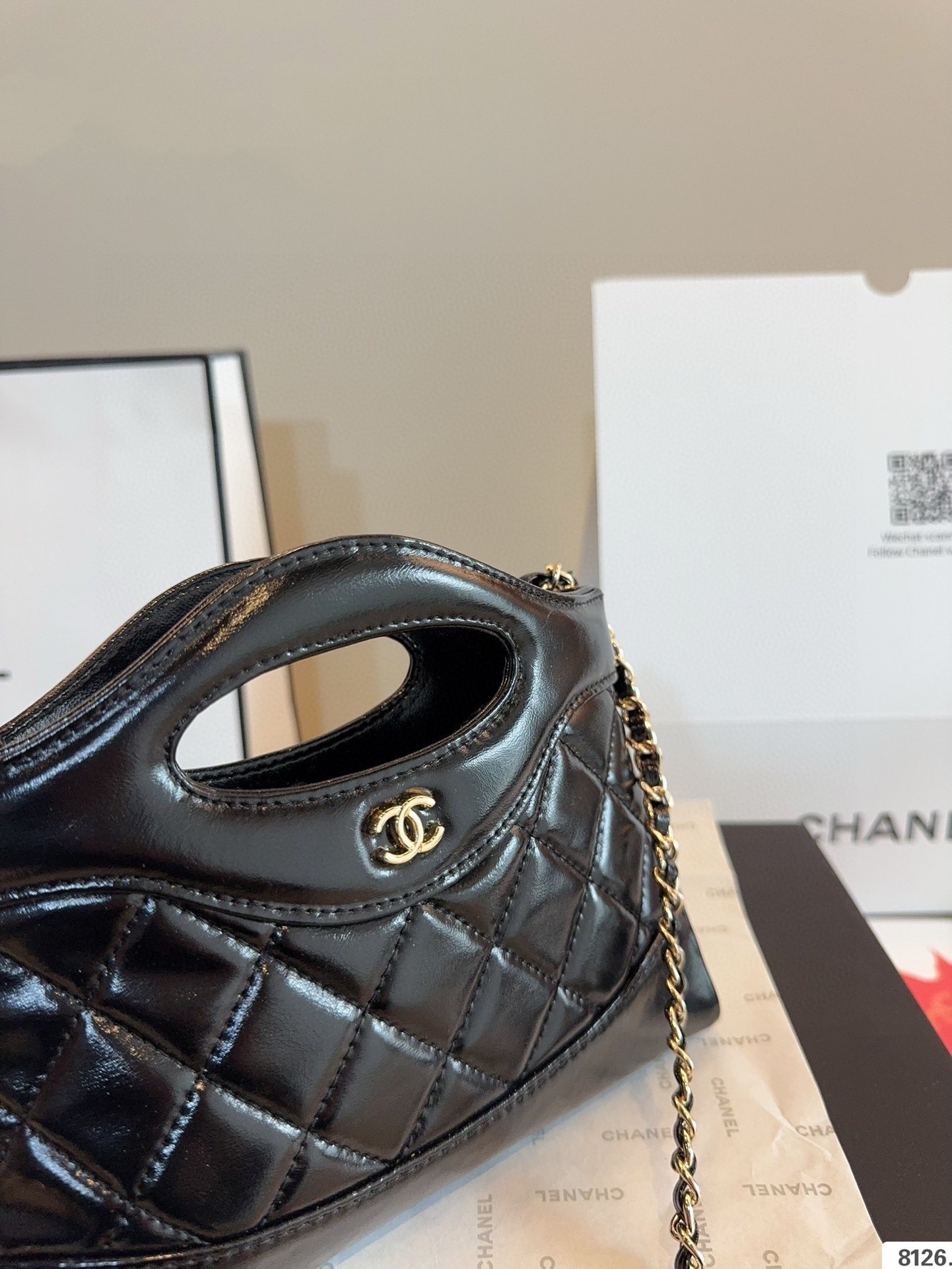 【CHANEL旗艦店】シャネル BAG NANO ハンドバッグ