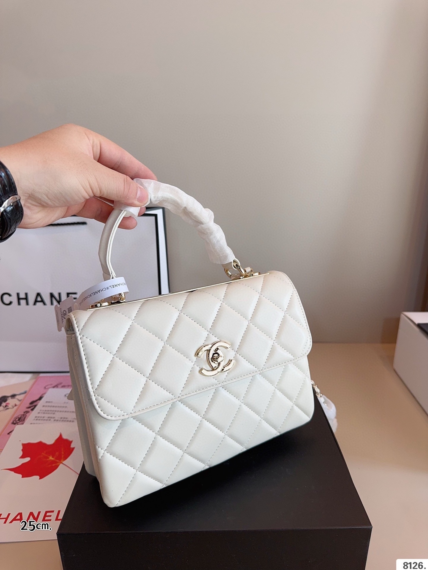 【CHANEL旗艦店】シャネル TRENDY CC ハンドバッグ