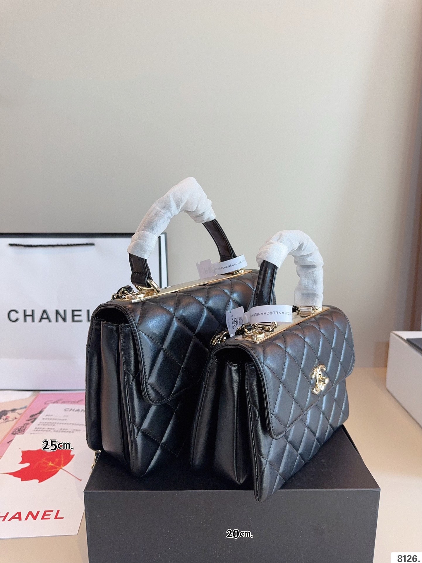 【CHANEL旗艦店】シャネル TRENDY CC ハンドバッグ