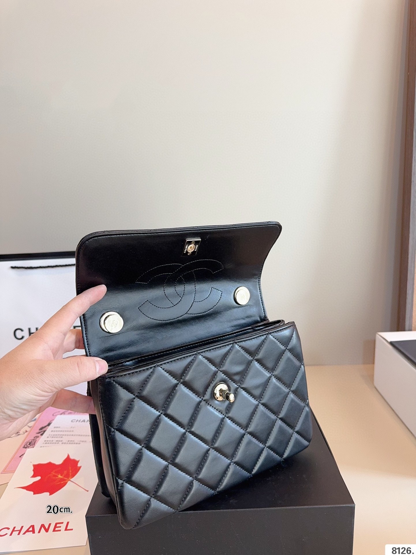 【CHANEL旗艦店】シャネル TRENDY CC ハンドバッグ