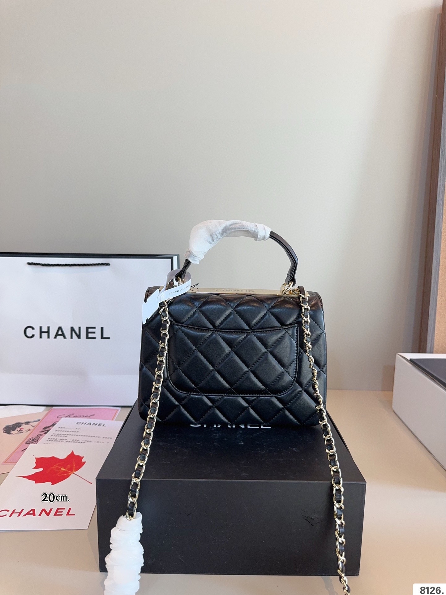 【CHANEL旗艦店】シャネル TRENDY CC ハンドバッグ