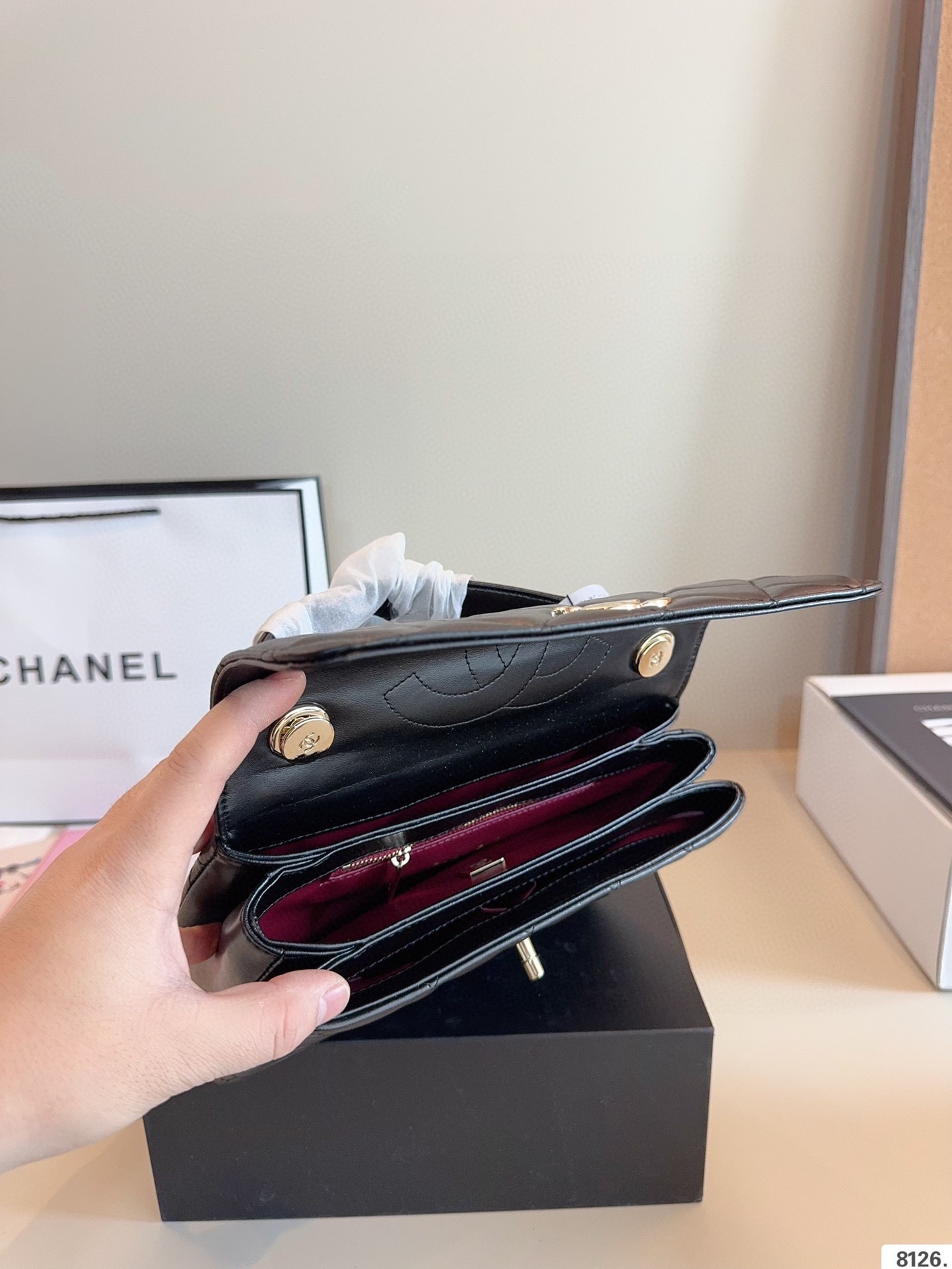 【CHANEL旗艦店】シャネル TRENDY CC ハンドバッグ