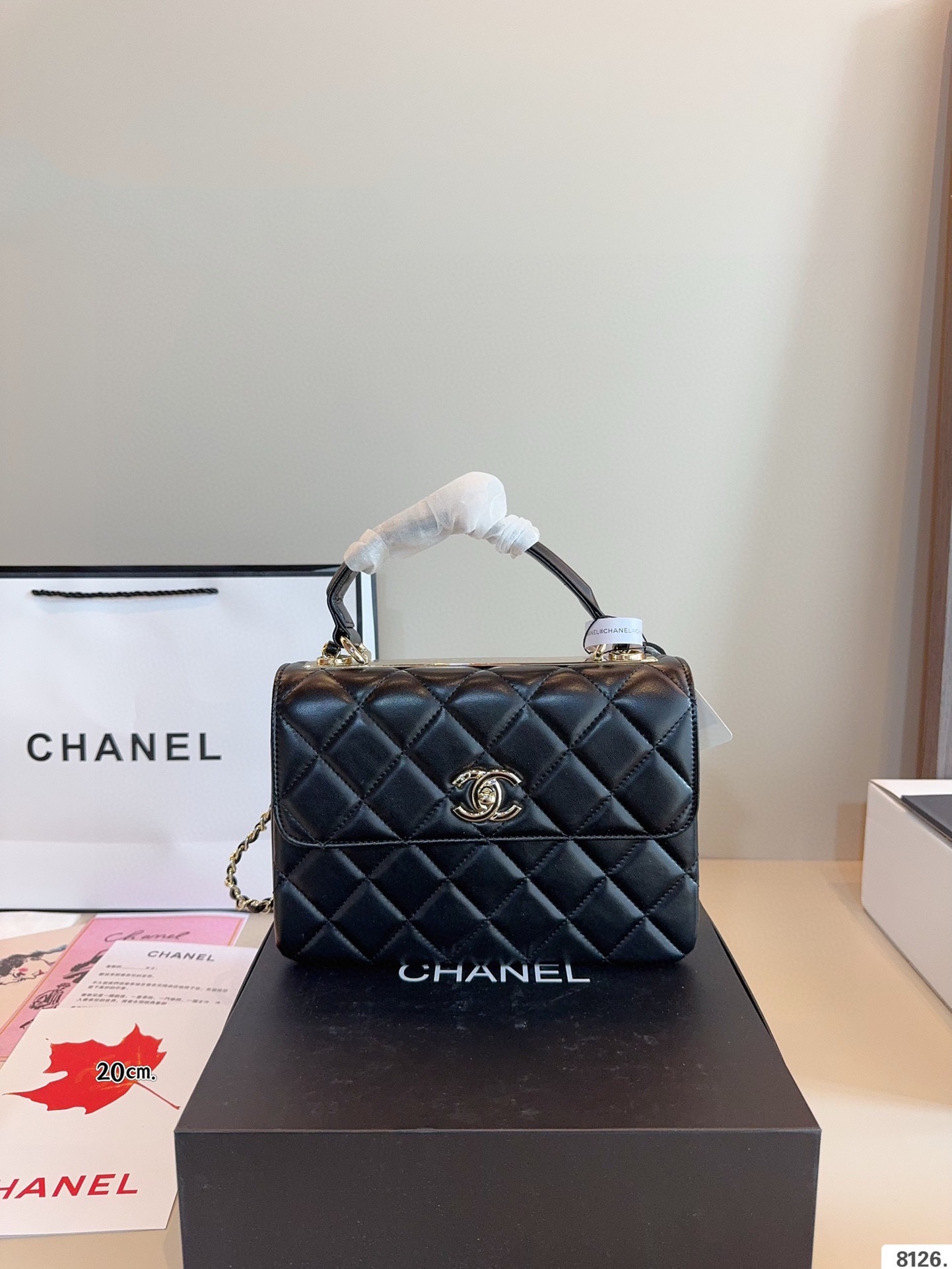 【CHANEL旗艦店】シャネル TRENDY CC ハンドバッグ