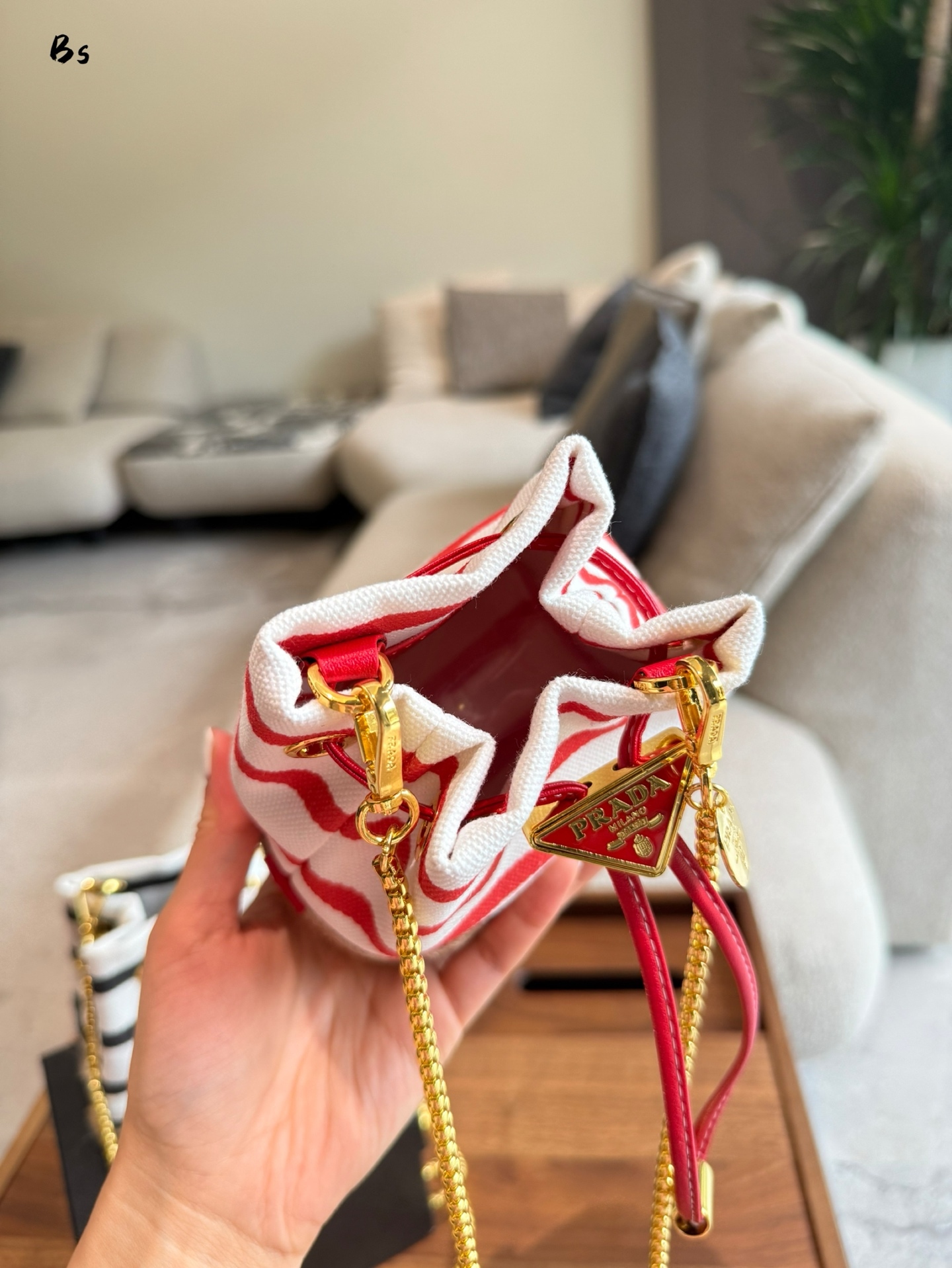 【PRADA公式旗艦店】プラダ MINI バケットバッグ 1NR016