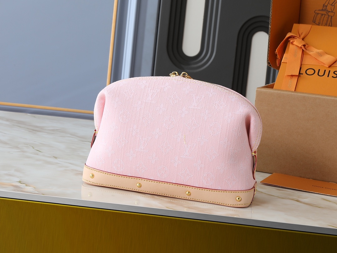 LOUIS VUITTON ルイヴィトン DENIM 化粧ポーチ M24317