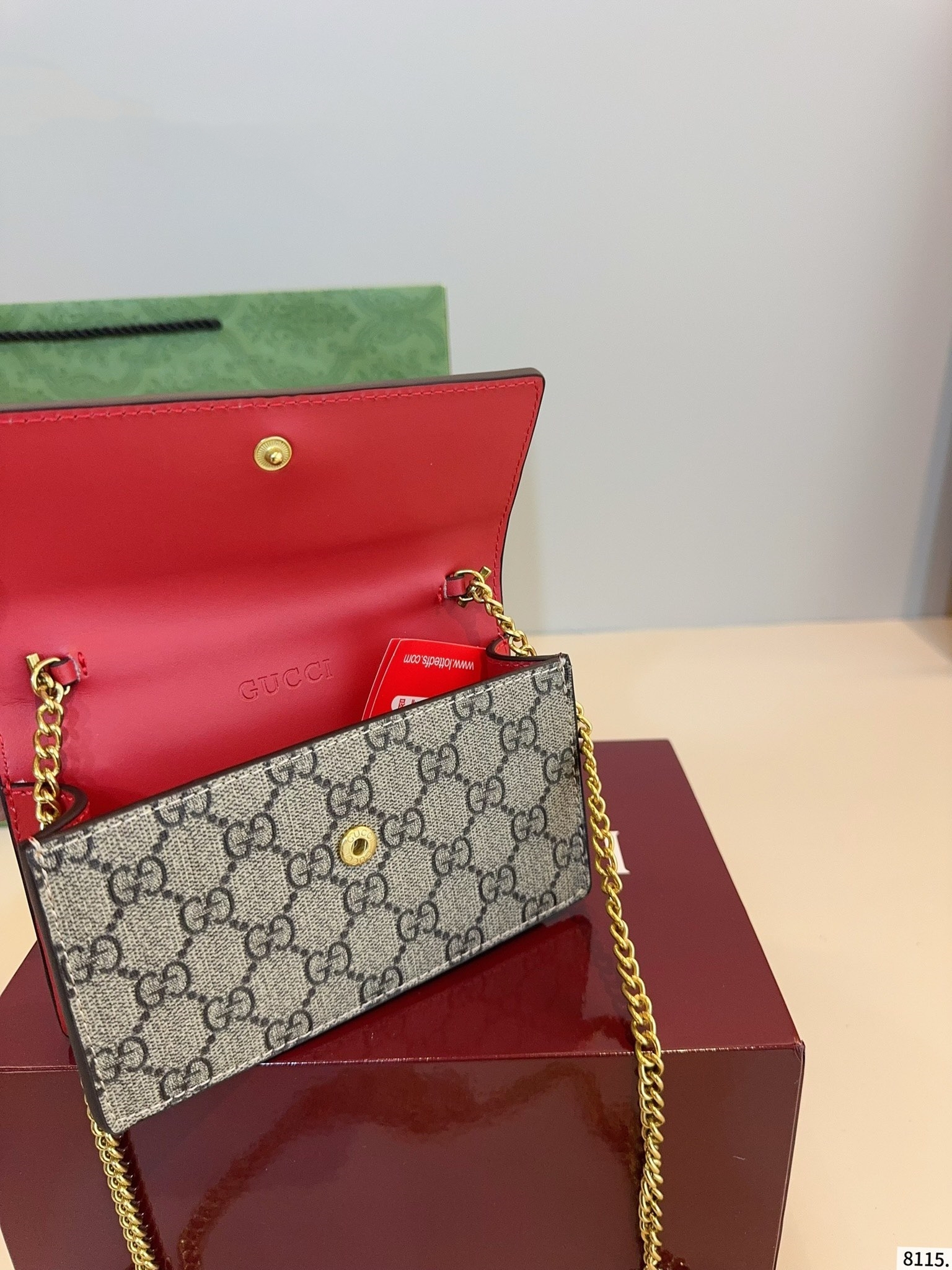 【GUCCI旗艦店】グッチ さくらんぼ チェーンバッグ★人気商品★