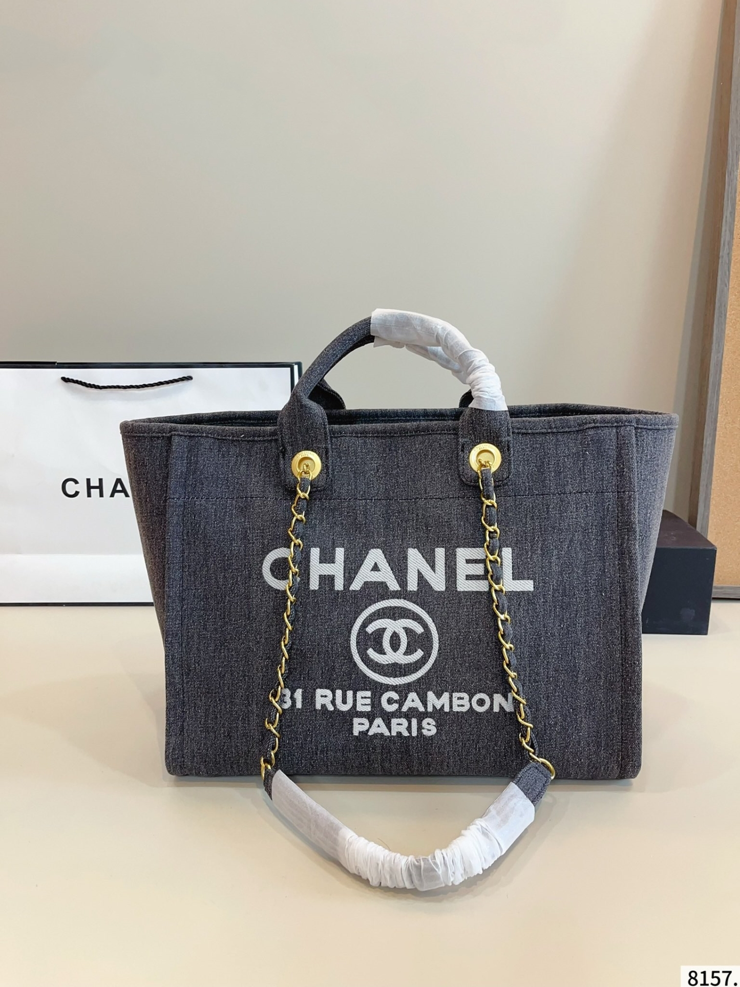 【CHANEL公式旗艦店】シャネル デニムバッグ ハンドバッグ★人気商品★