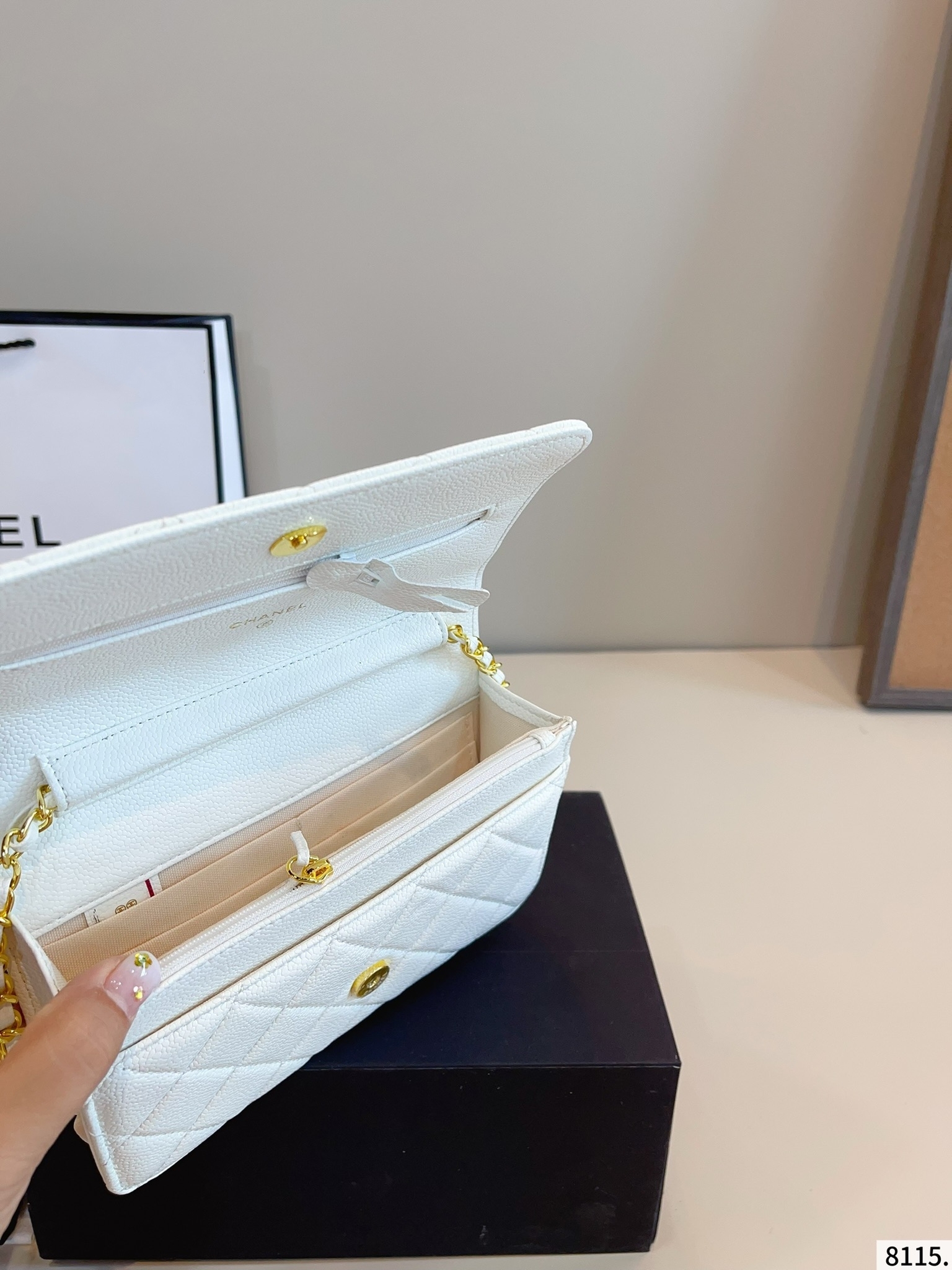 【CHANEL公式旗艦店】シャネル WOC ショルダーバッグ ゴールド金具
