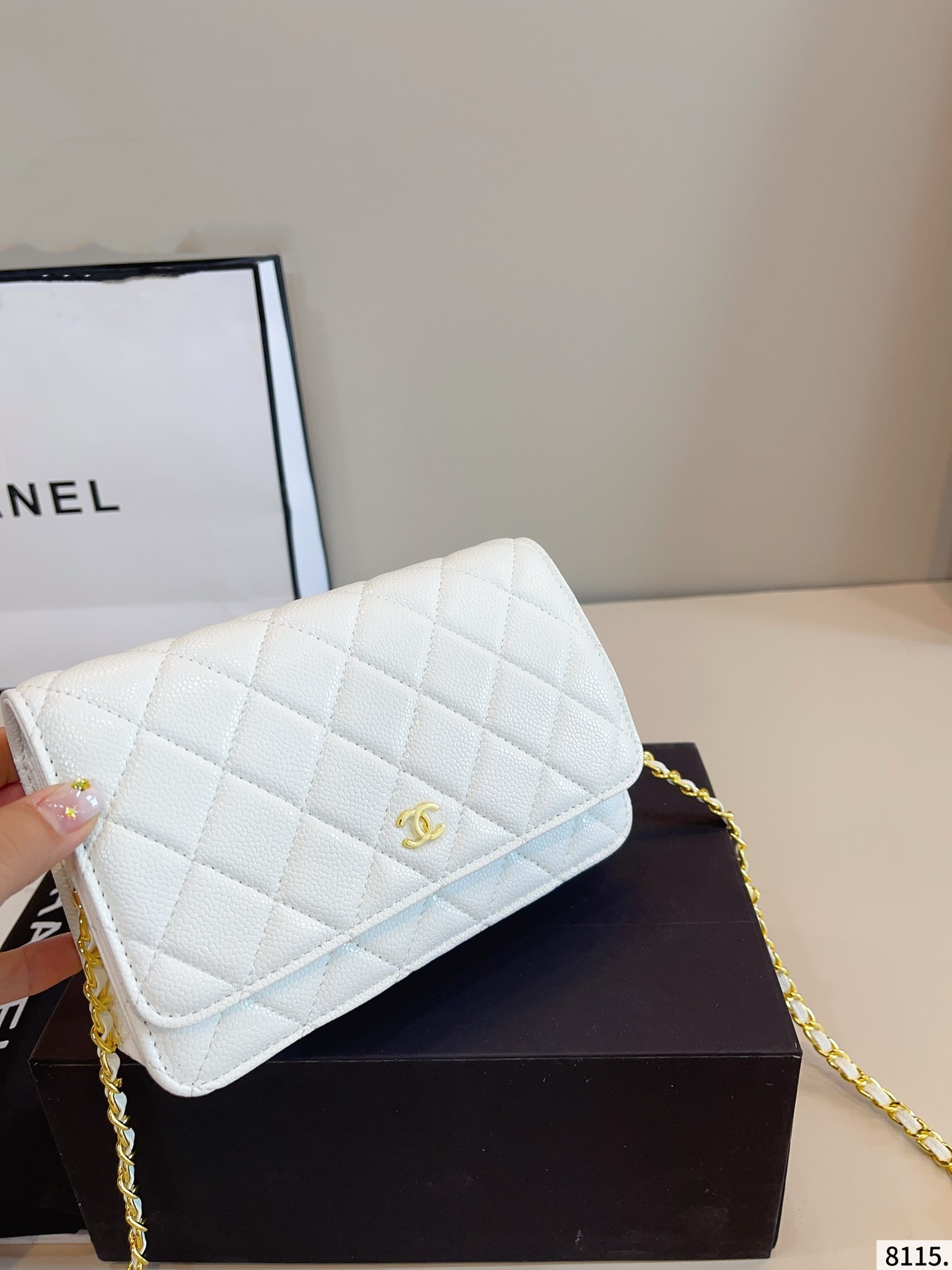 【CHANEL公式旗艦店】シャネル WOC ショルダーバッグ ゴールド金具