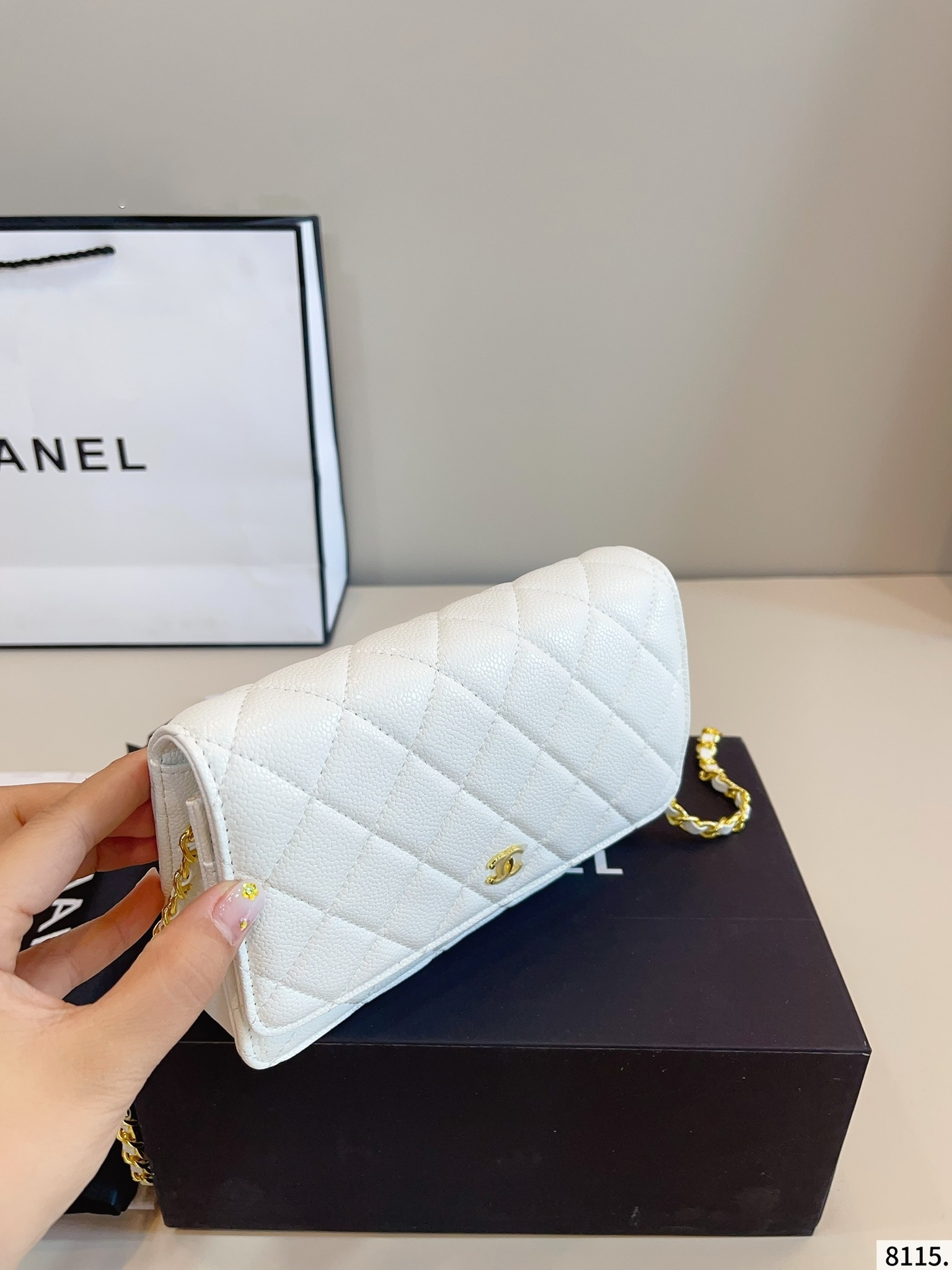 【CHANEL公式旗艦店】シャネル WOC ショルダーバッグ ゴールド金具