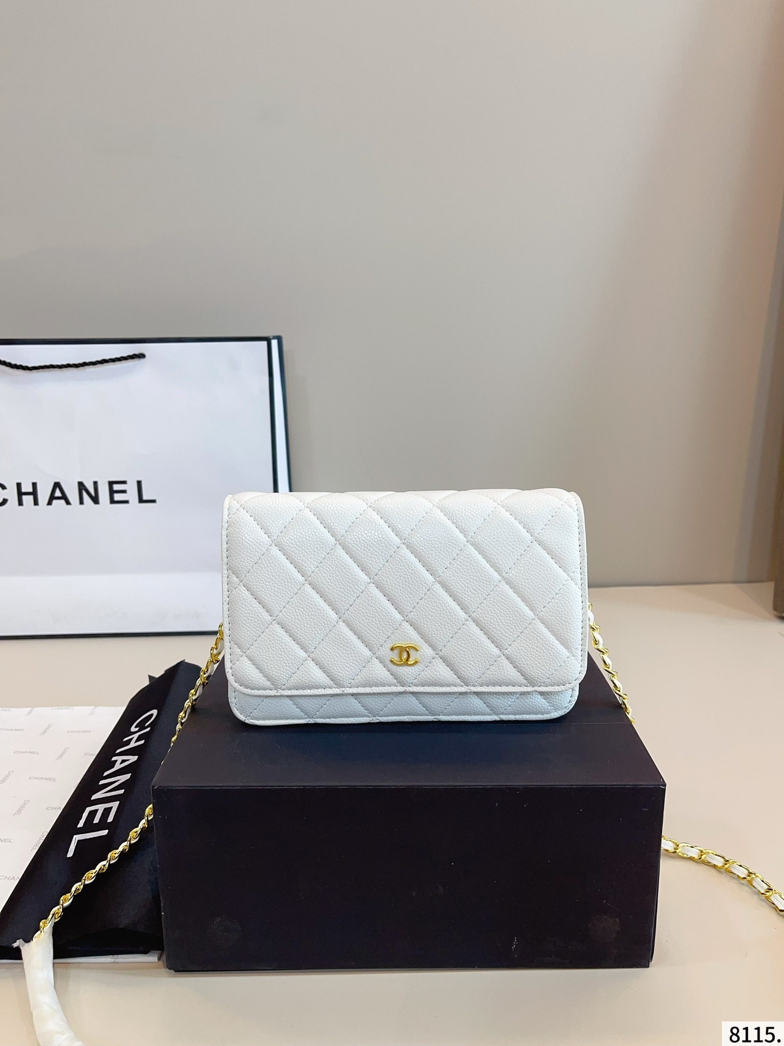 【CHANEL公式旗艦店】シャネル WOC ショルダーバッグ ゴールド金具