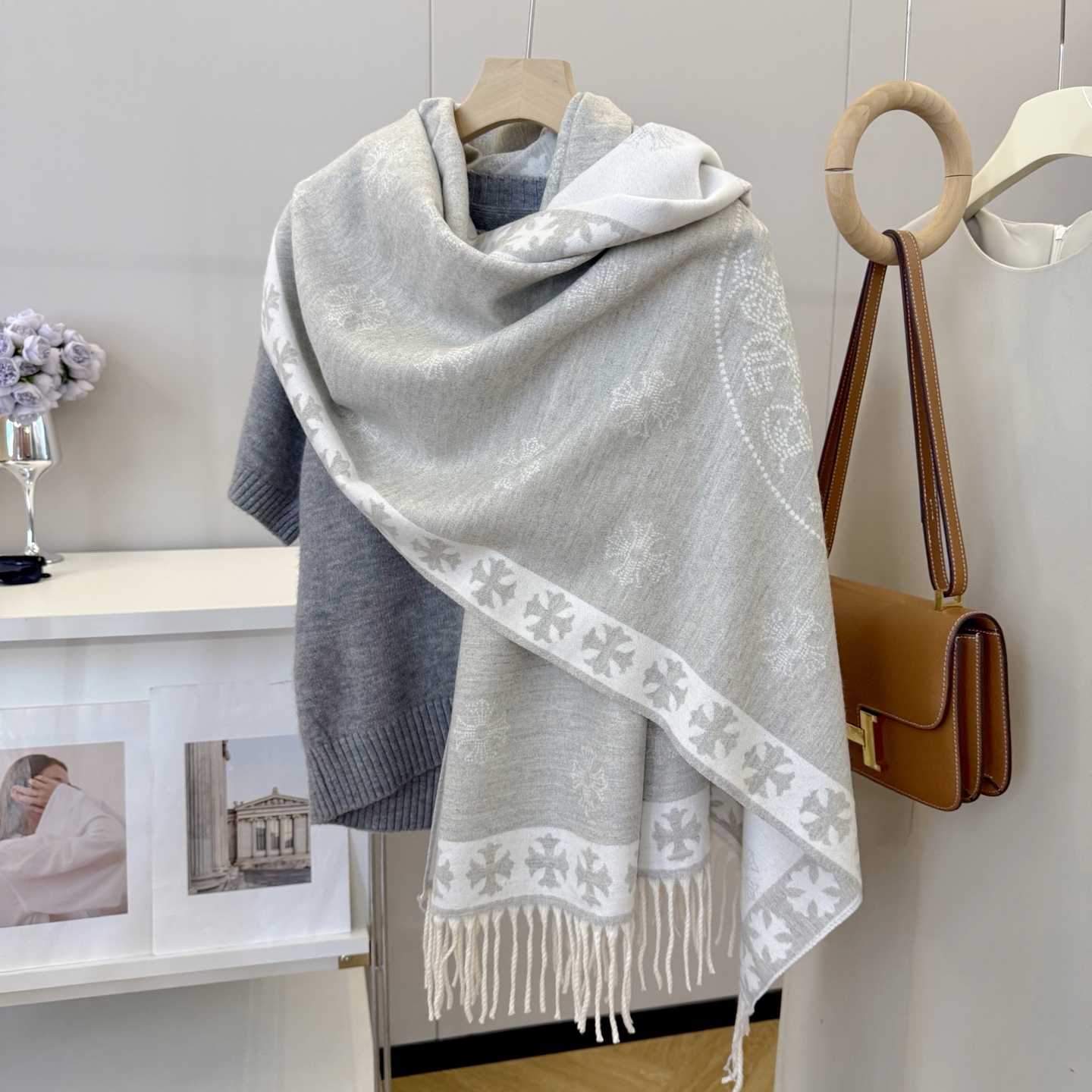 【CHROME HEARTS公式旗艦店】クロムハーツ スカーフ 限定発売 送料無料