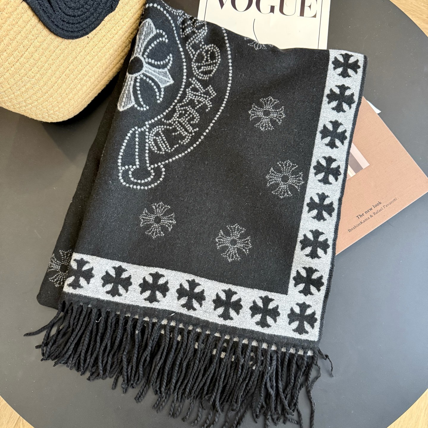 【CHROME HEARTS公式旗艦店】クロムハーツ スカーフ 限定発売 送料無料