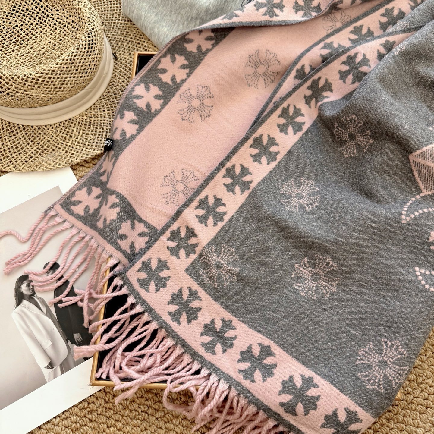 【CHROME HEARTS公式旗艦店】クロムハーツ スカーフ 限定発売 送料無料