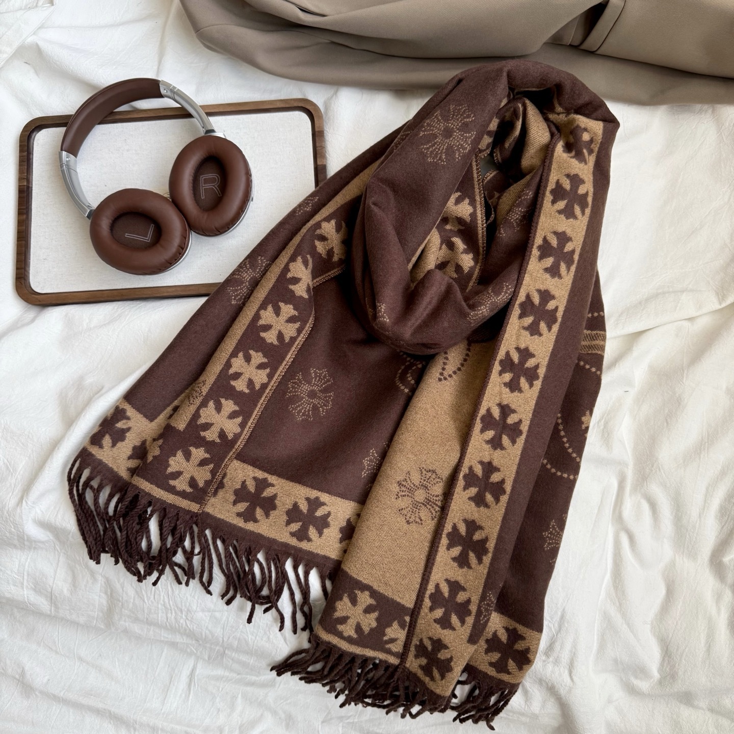 【CHROME HEARTS公式旗艦店】クロムハーツ スカーフ 限定発売 送料無料