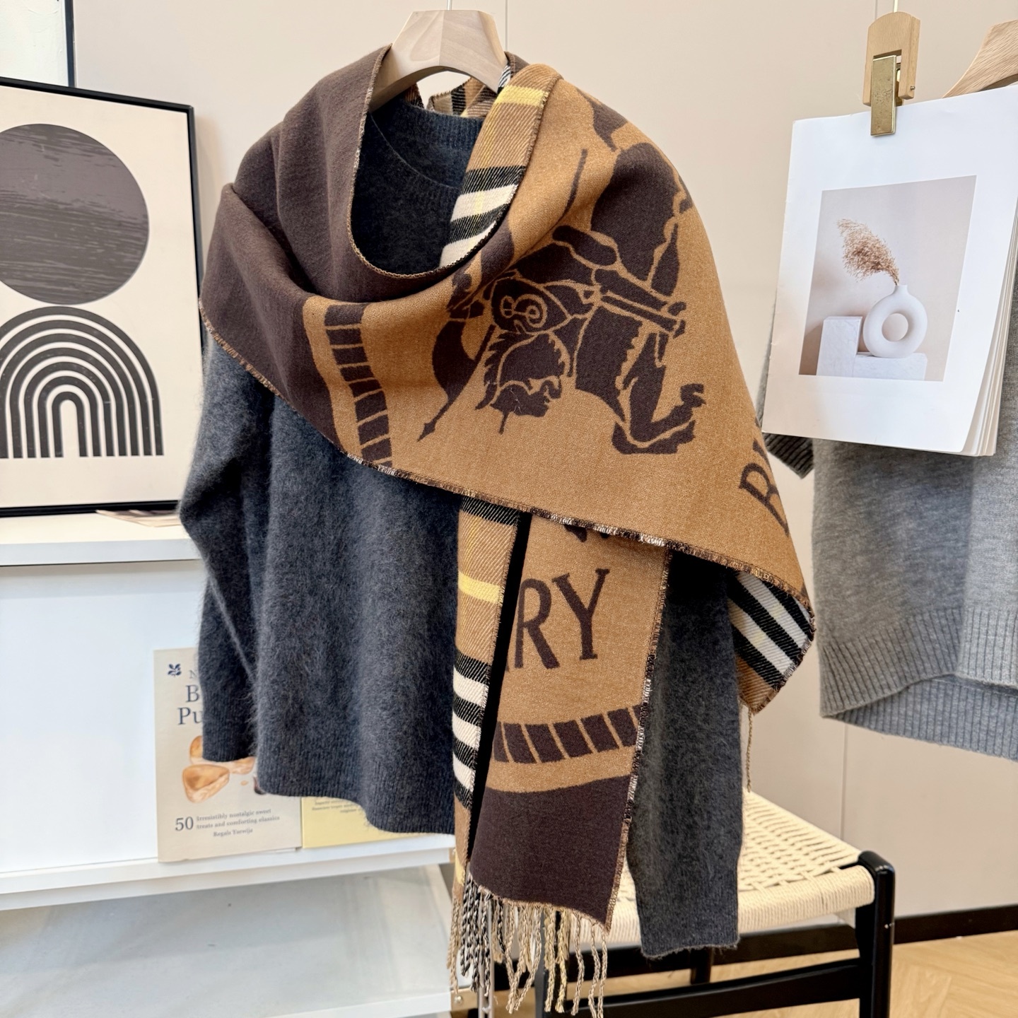 【BURBERRY公式旗艦店】バーバリー スカーフ 限定発売 送料無料