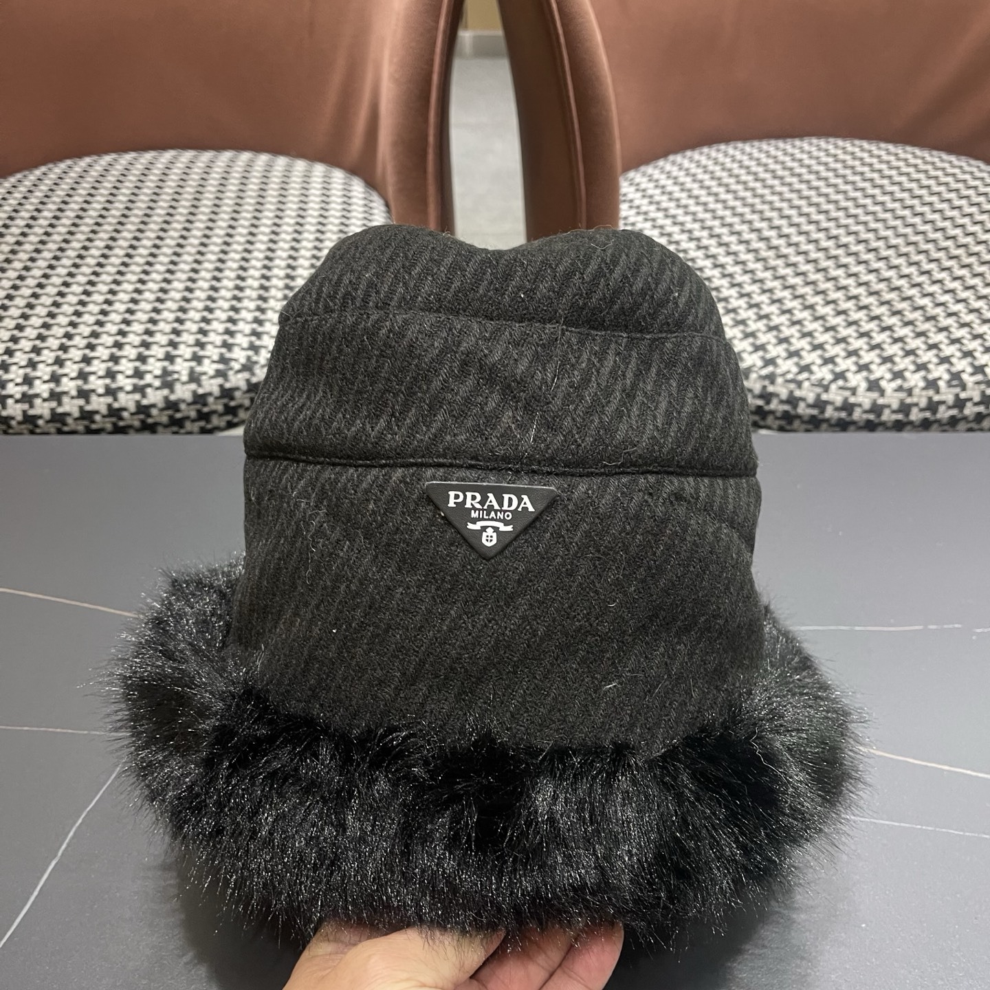 PRADA公式旗艦店】プラダ バケットハット/帽子
