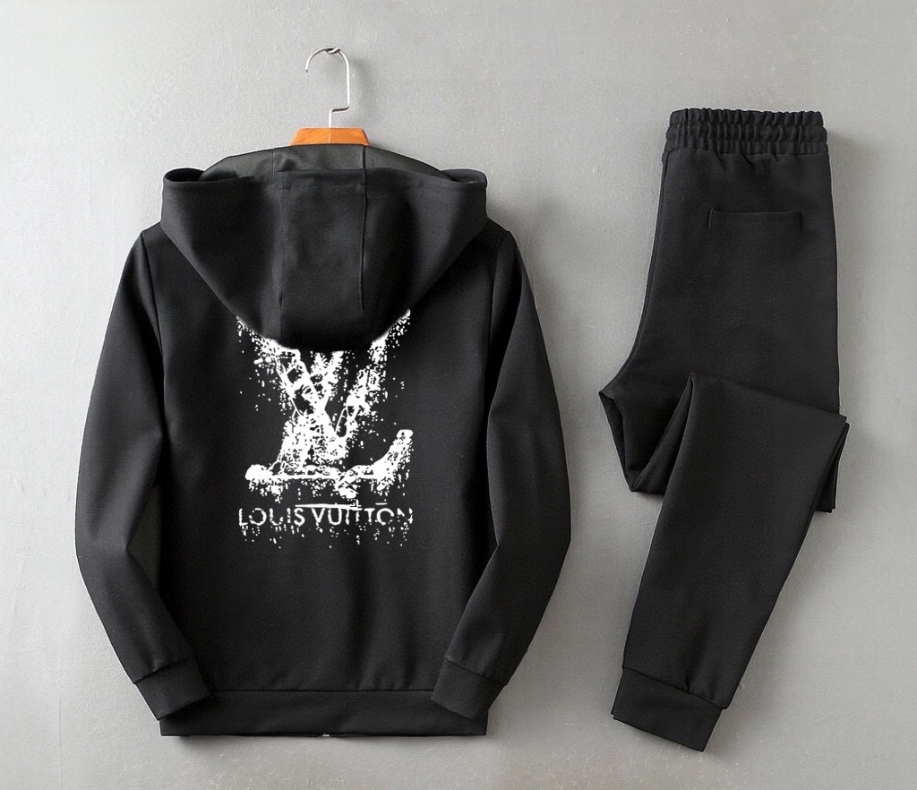 【LOUIS VUITTON旗艦店】ルイヴィトン 上下セット セットアップ ご好評に付き再入荷！