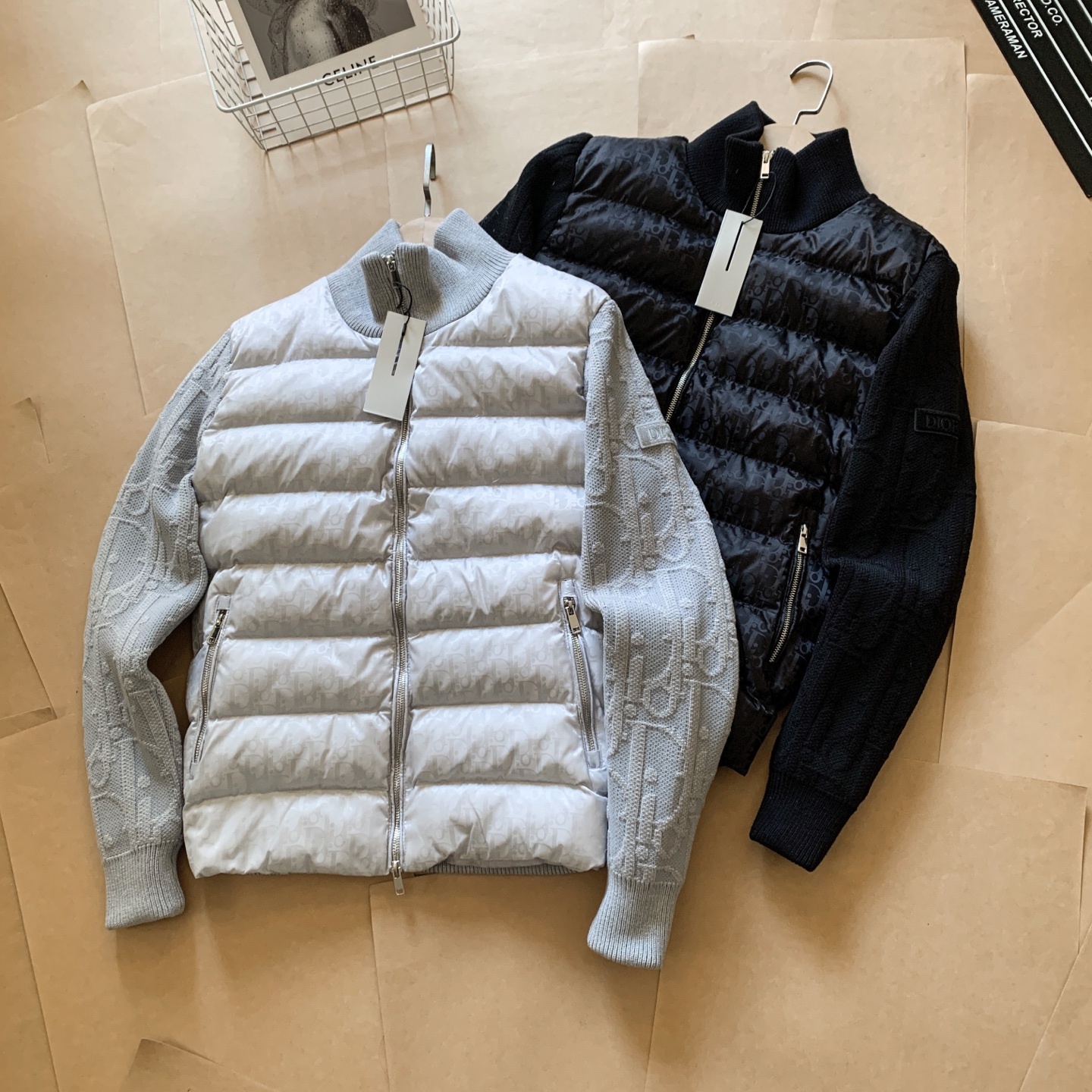 【DIOR旗艦店】（ディオール）ニットダウンジャケット ご好評に付き再入荷！