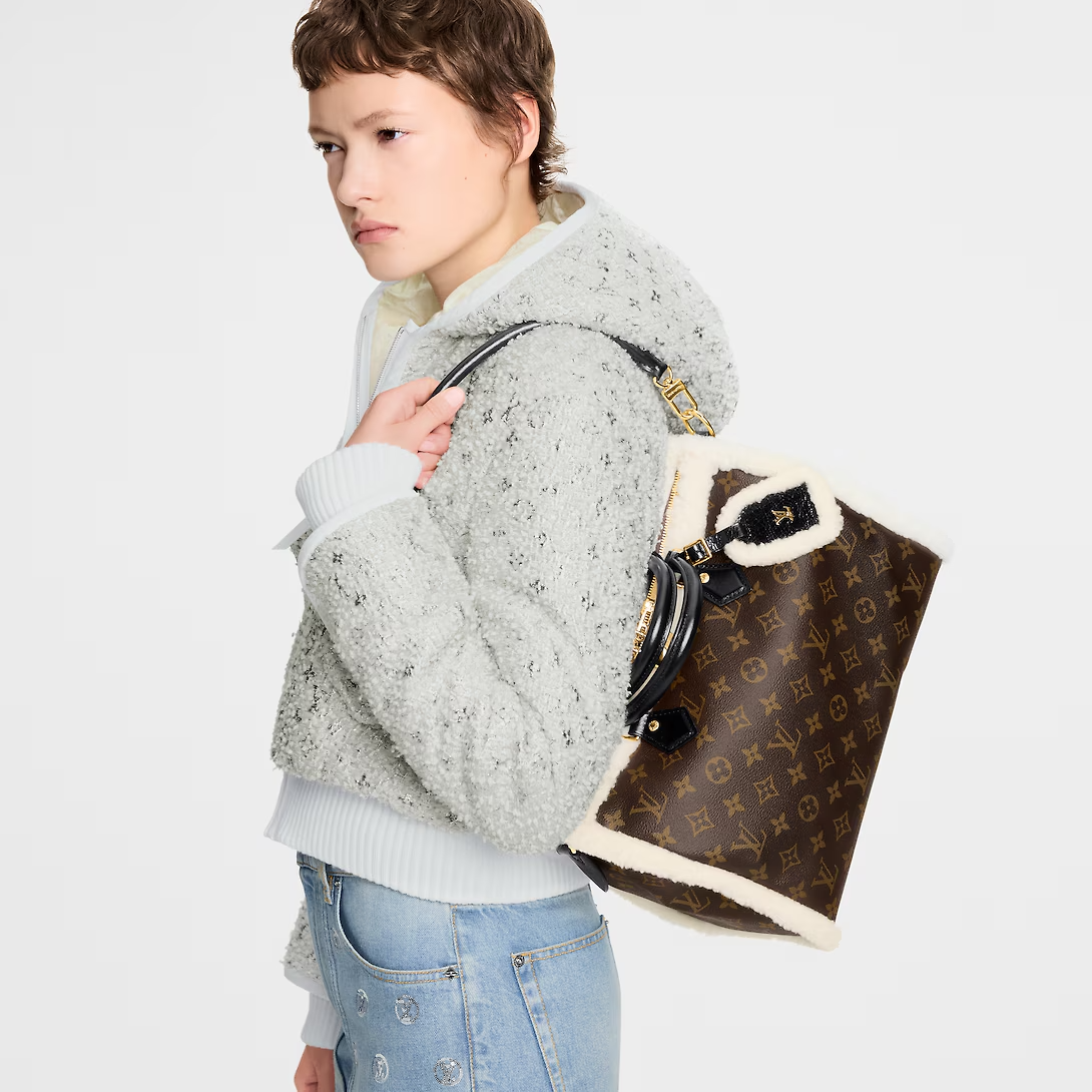 LOUIS VUITTON ルイヴィトン SPEEDY SOFT 30 TEDDY ショルダーバッグ M26326