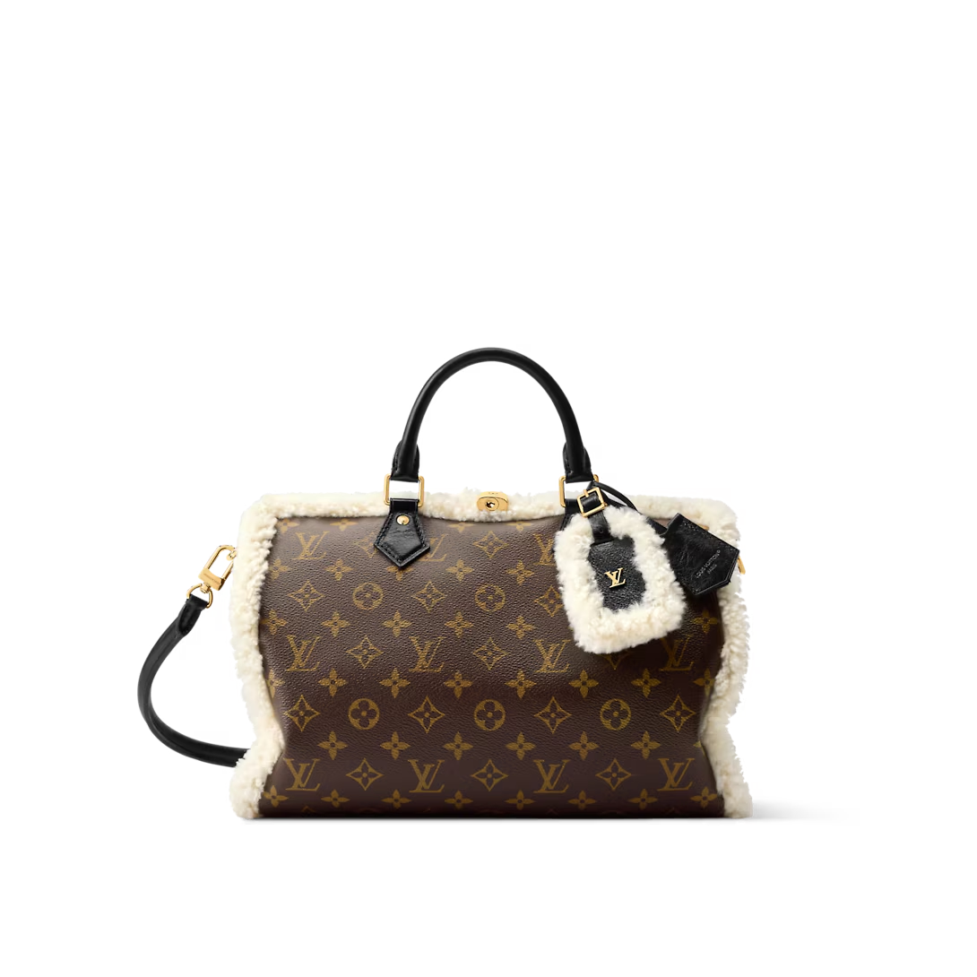 LOUIS VUITTON ルイヴィトン SPEEDY SOFT 30 TEDDY ショルダーバッグ M26326