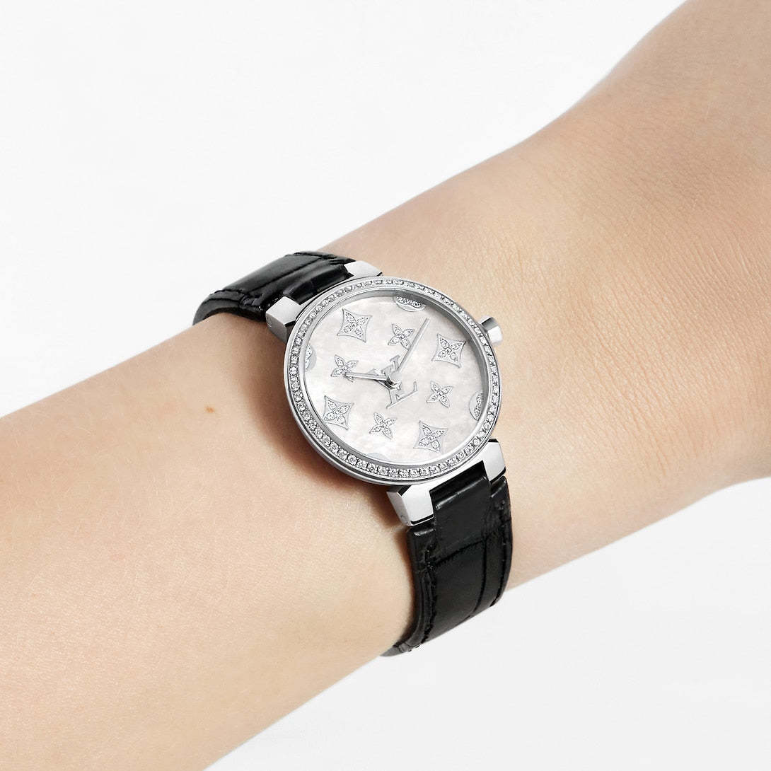 タンブール スリム モノグラム ディアモン ダンテル