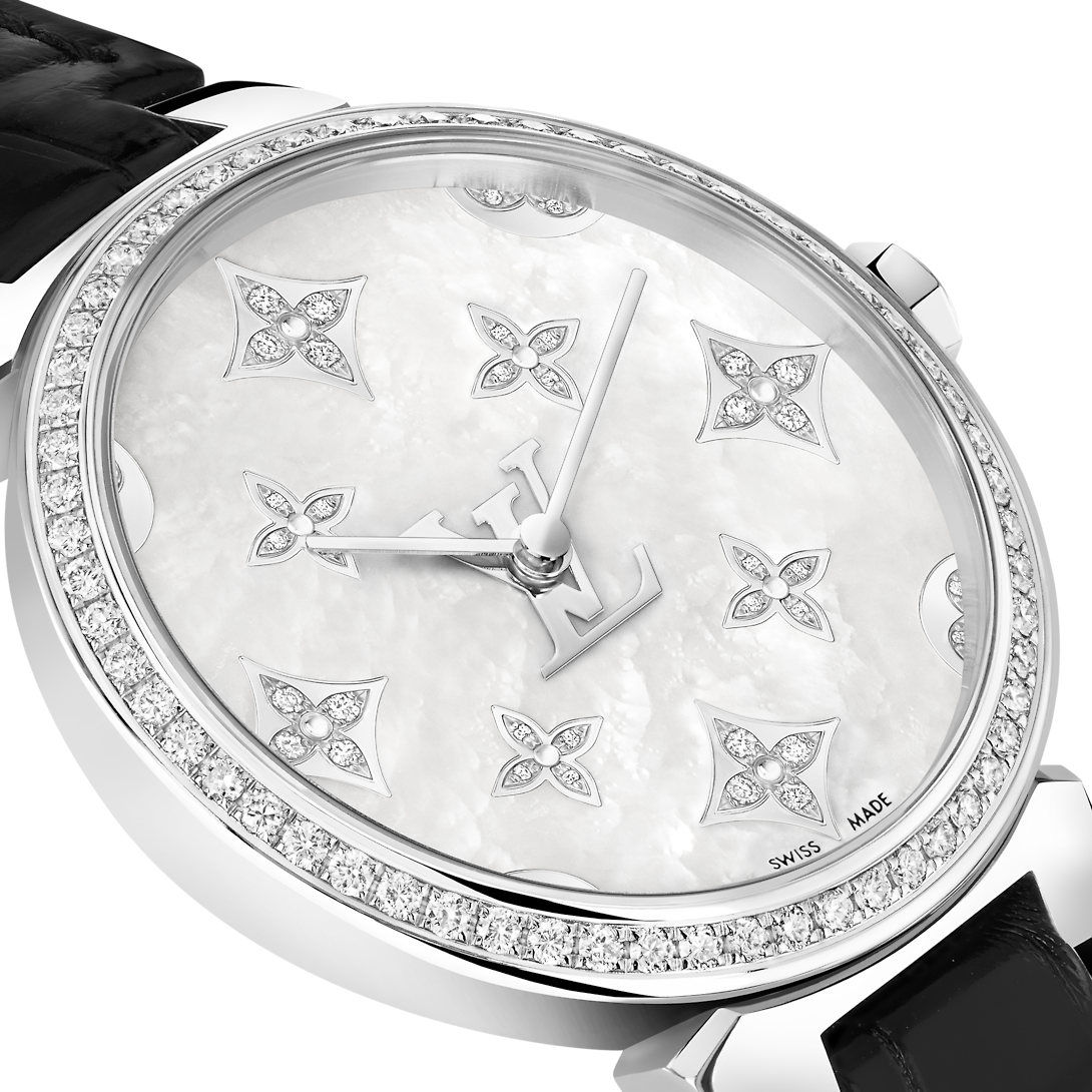 タンブール スリム モノグラム ディアモン ダンテル