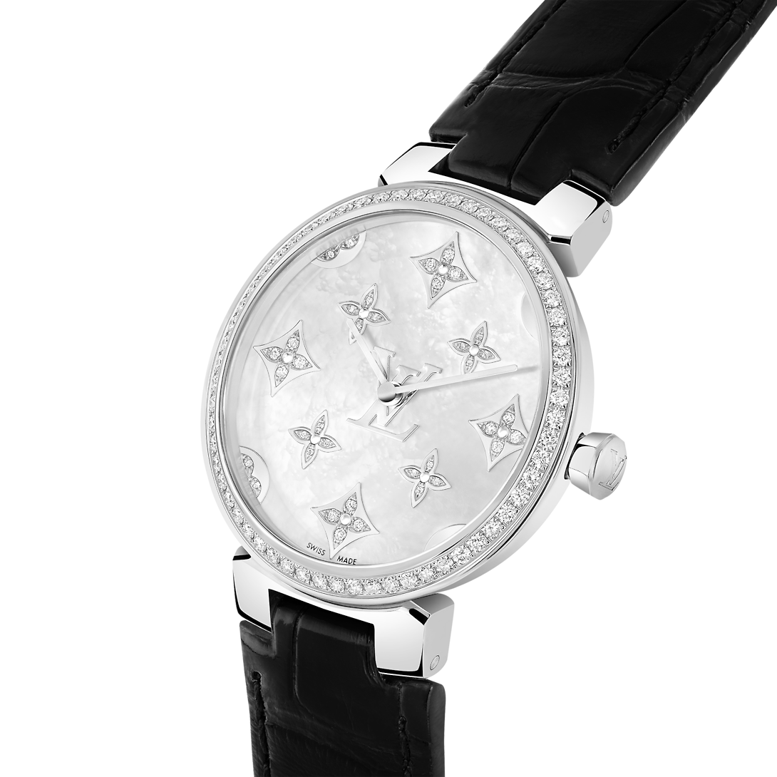 タンブール スリム モノグラム ディアモン ダンテル