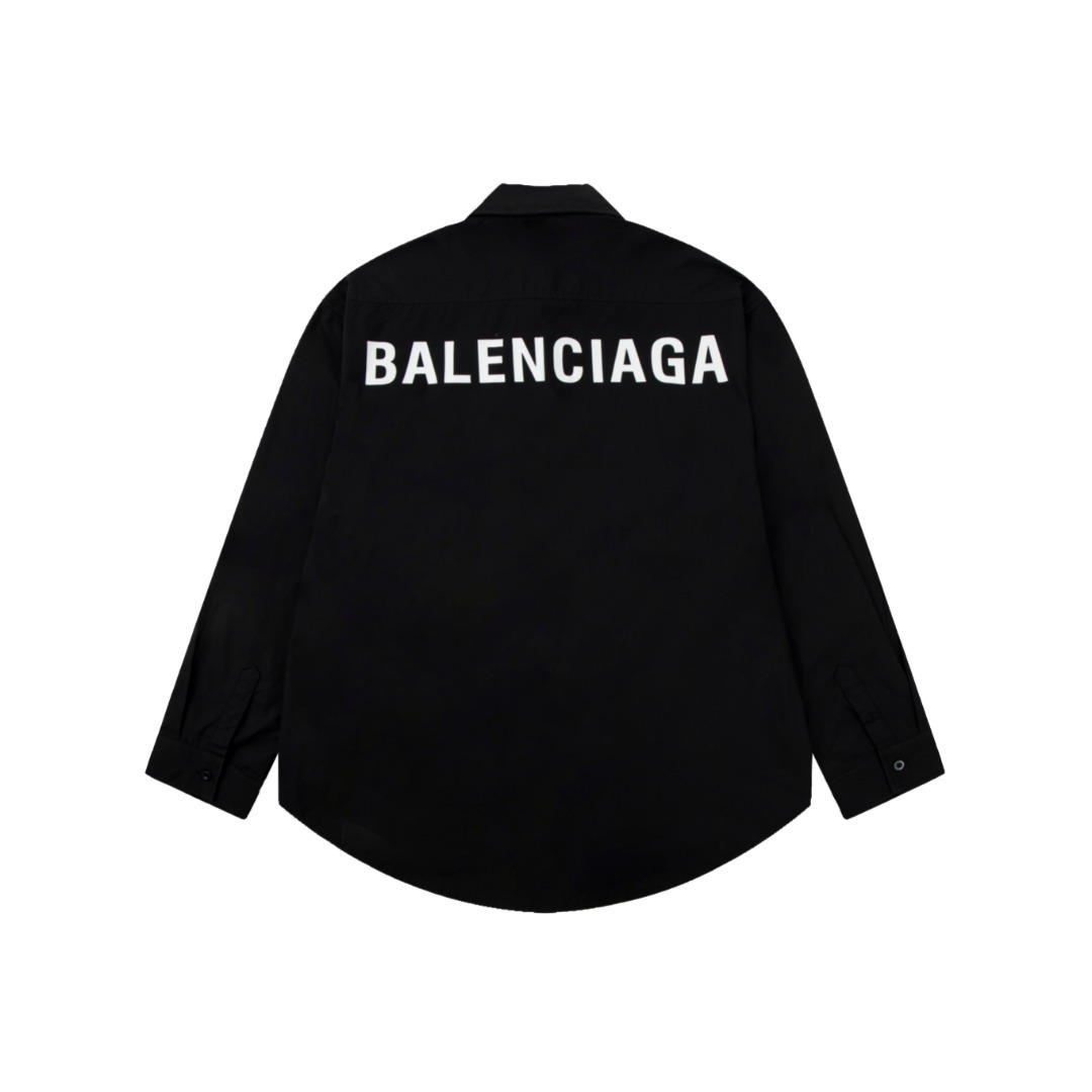 【BALENCIAGA旗艦店】（バレンシアガ）長袖シャツ、ご好評に付き再入荷！