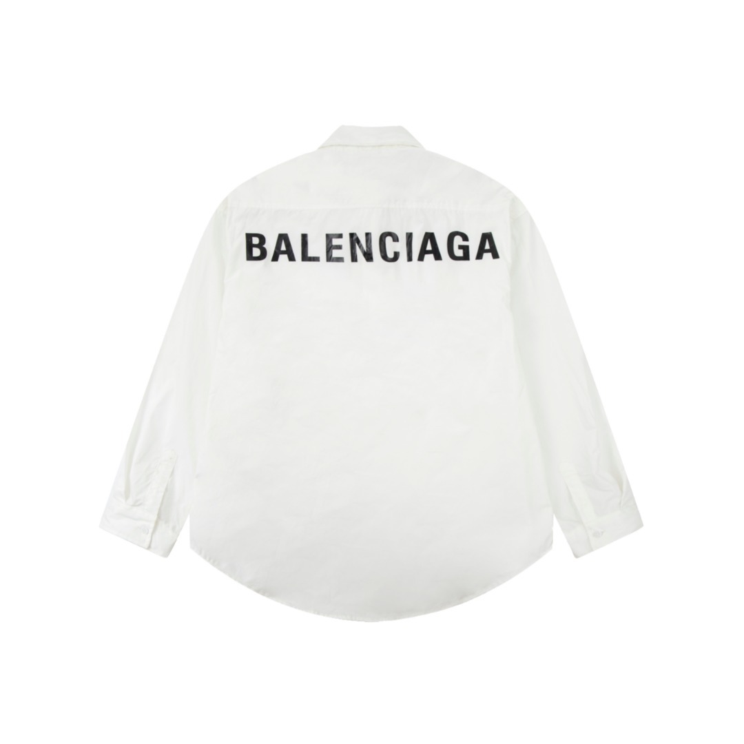 【BALENCIAGA旗艦店】（バレンシアガ）長袖シャツ、ご好評に付き再入荷！