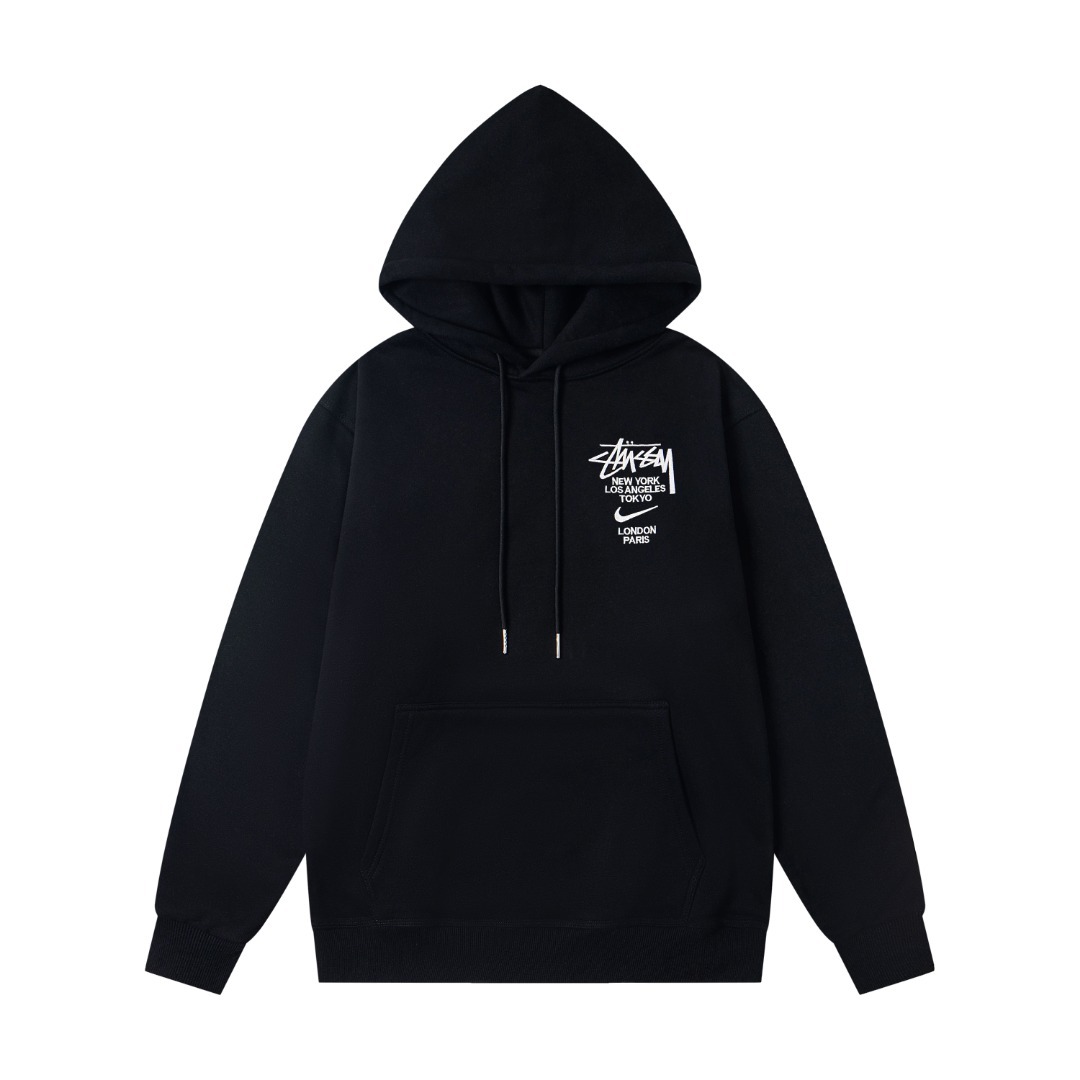 【NIKE x STUSSY旗艦店】連名パーカー 男女兼用 ご好評に付き再入荷！