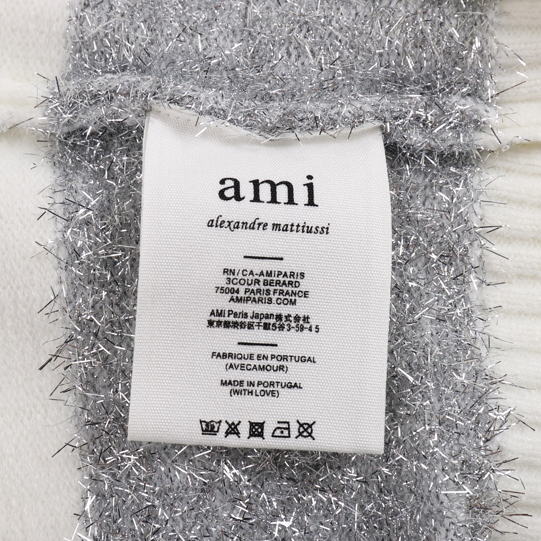 【AMI旗艦店】 ウールセーター 男女兼用 ご好評に付き再入荷！