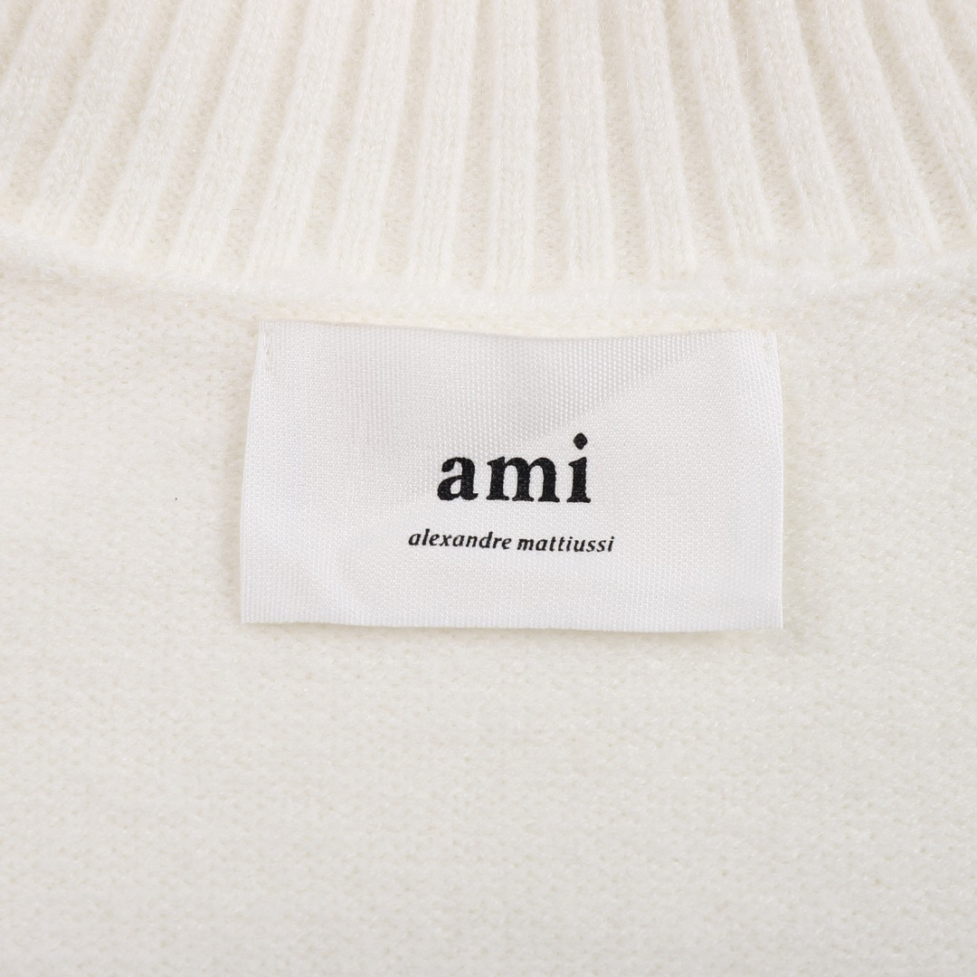 【AMI旗艦店】 ウールセーター 男女兼用 ご好評に付き再入荷！