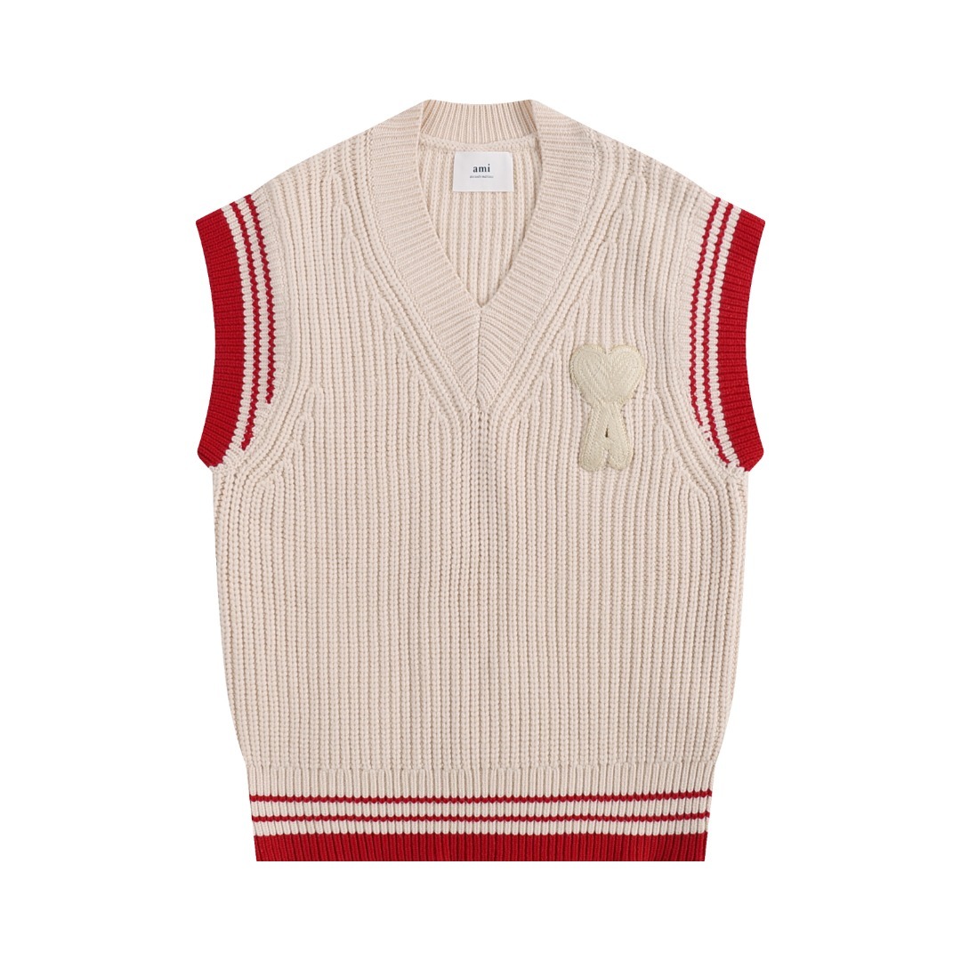 【AMI旗艦店】 ウールのベスト 男女兼用 ご好評に付き再入荷！
