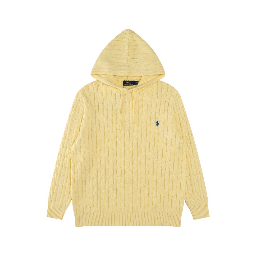 【RALPH LAUREN旗艦店】フード付きセーター 男女兼用 ご好評に付き再入荷！