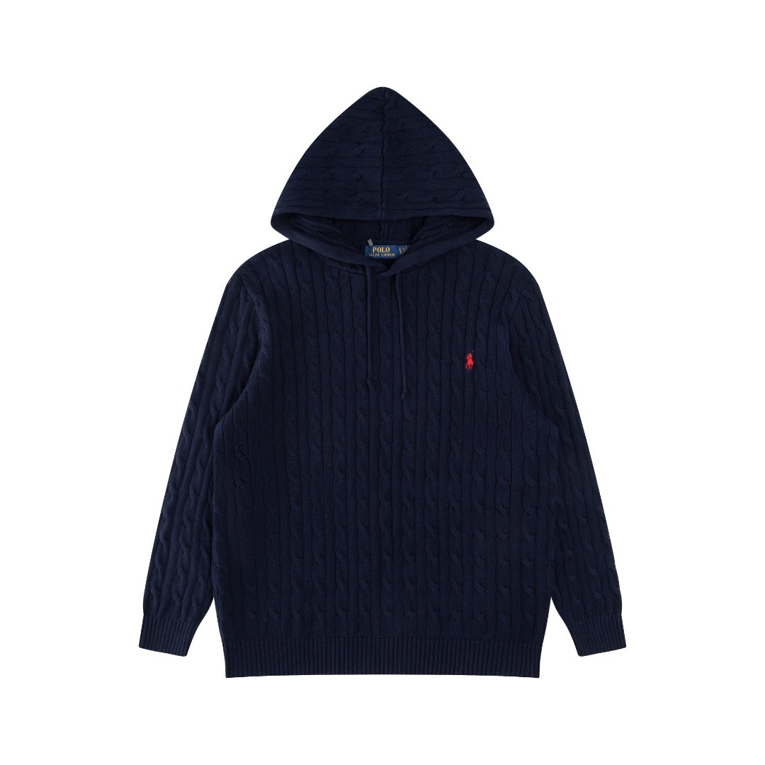 【RALPH LAUREN旗艦店】フード付きセーター 男女兼用 ご好評に付き再入荷！