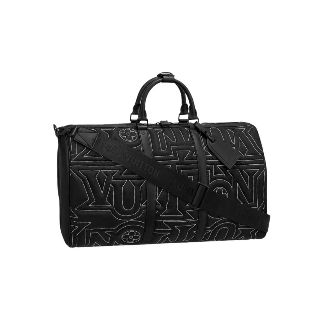 Louis Vuitton キーポル・バンドリエール 50 ブラック M21428