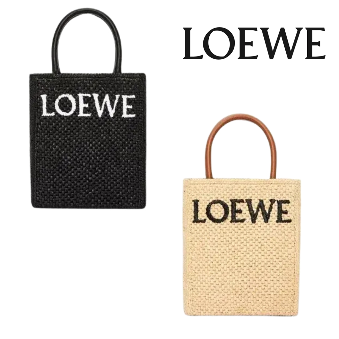 [loewe]すぐ届く☆新作☆loewe☆ラフィアトートバッグ