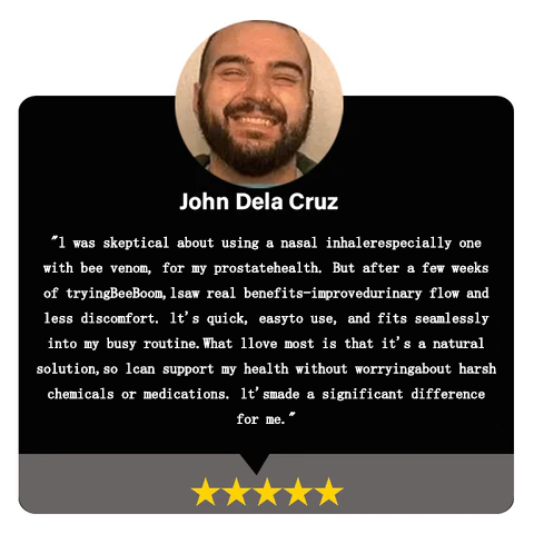 LOVILDS™ BeeBoom Nasal Inhaler For Prostate Wellness