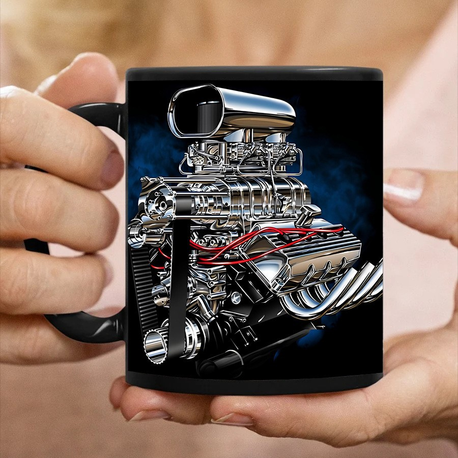 メカニックエンジンセラミックコーヒーマグウォーターカップ車バイク