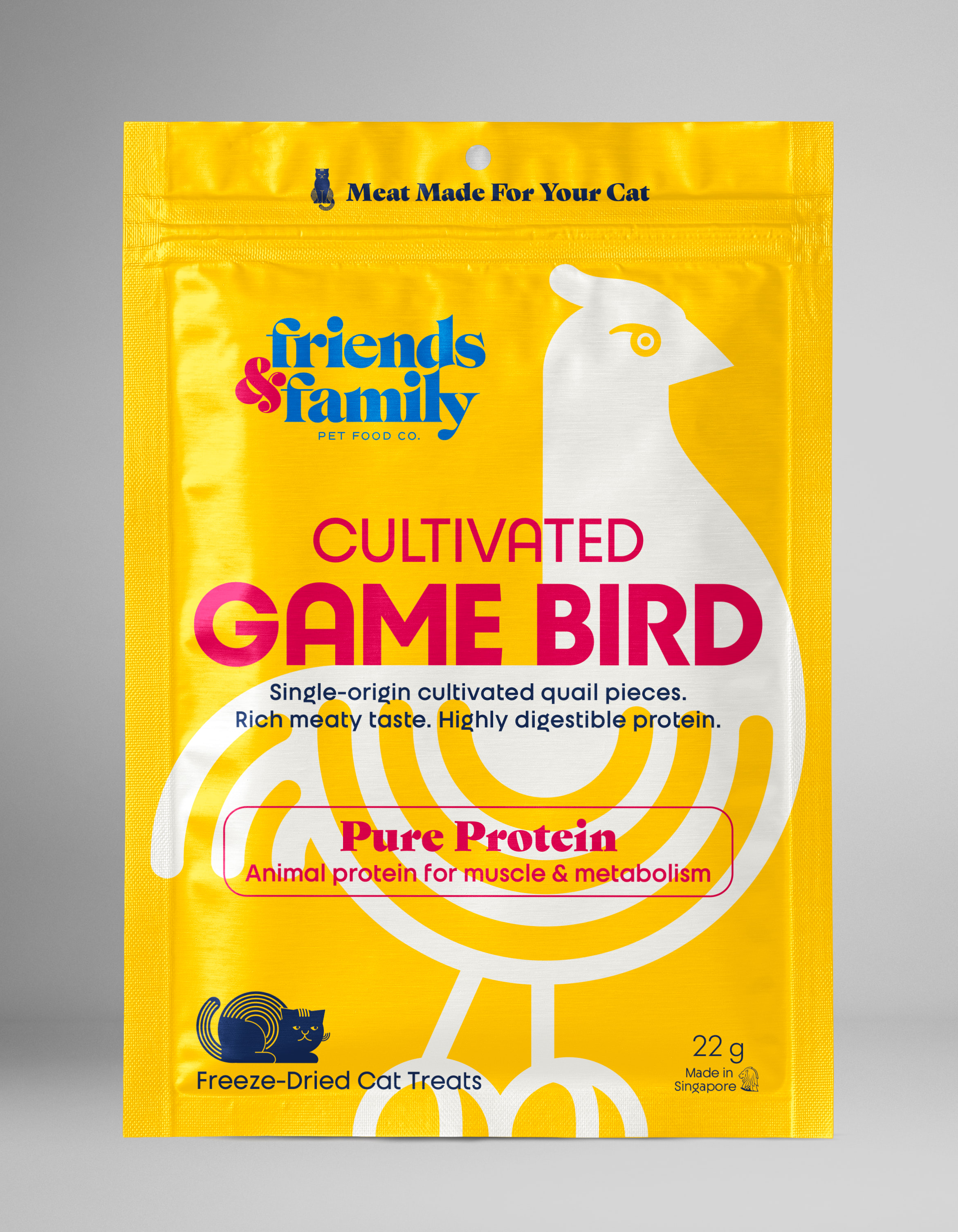 Cultivated Game Bird – Pure Protein – Cats