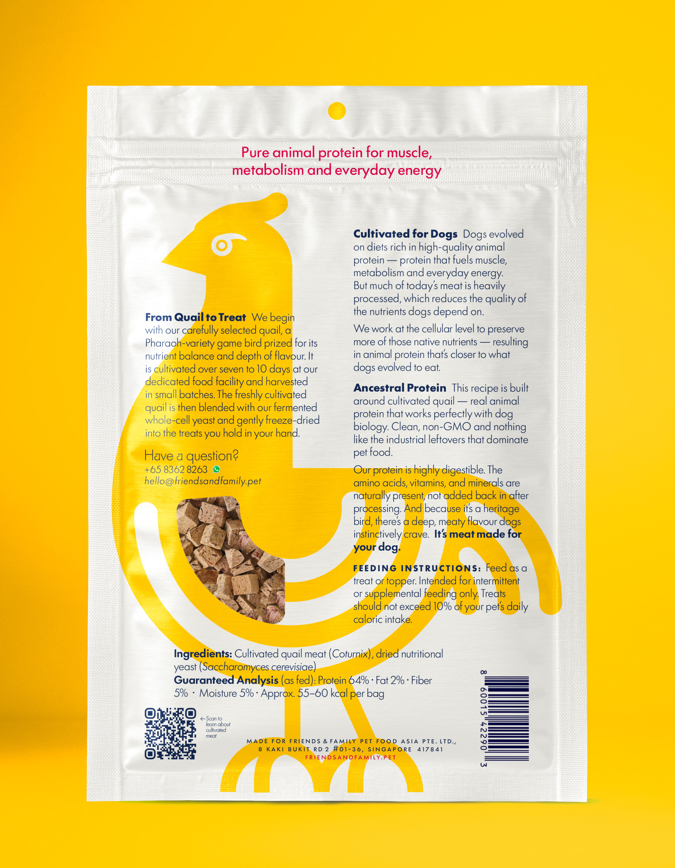 Cultivated Game Bird – Pure Protein – Dogs