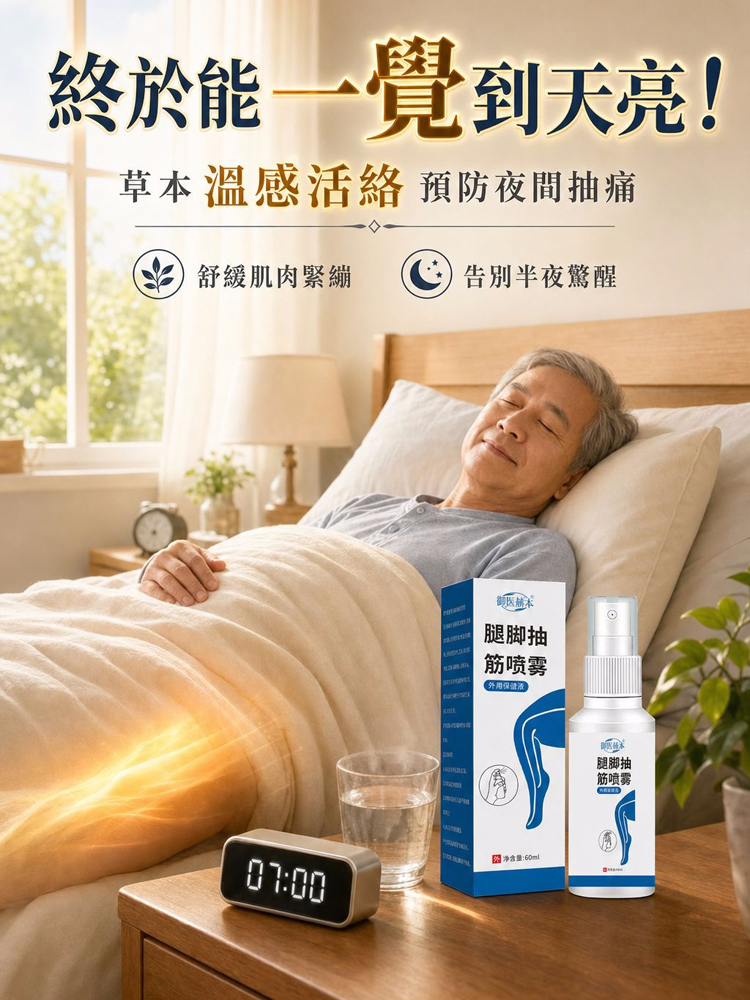 腿部專用抽筋噴劑
