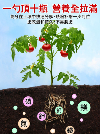 【營養翻倍】種菜養花水溶肥