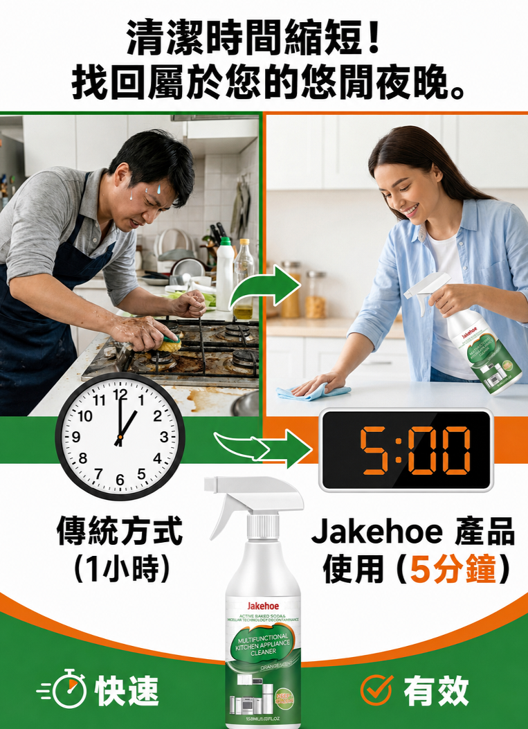 【一瓶搞定】廚房多功能清潔劑