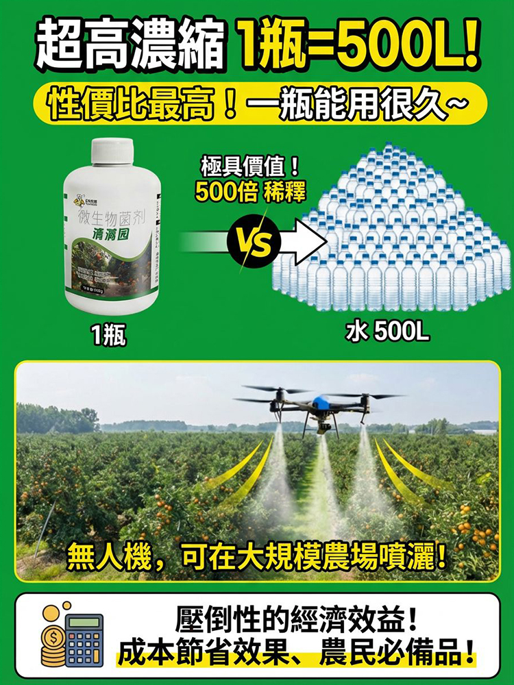 果樹清園專用清棚劑