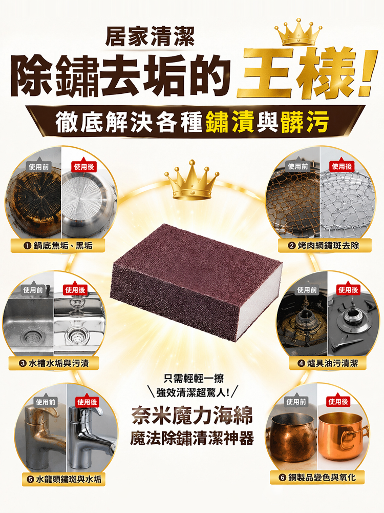 奈米金剛砂除鏽擦