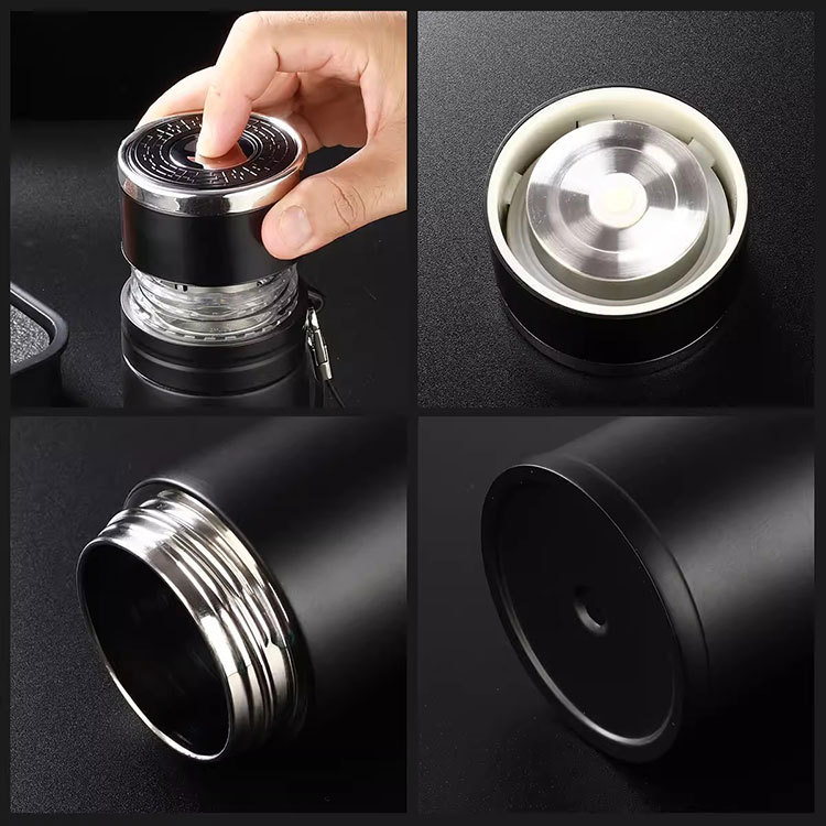 彈跳開蓋不鏽鋼茶杯