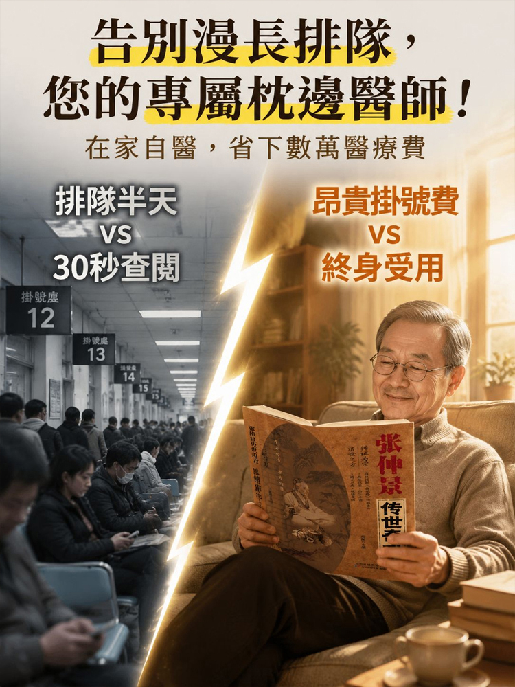 【一本抵百本】張仲景傳世奇方千年智慧守護家庭健康