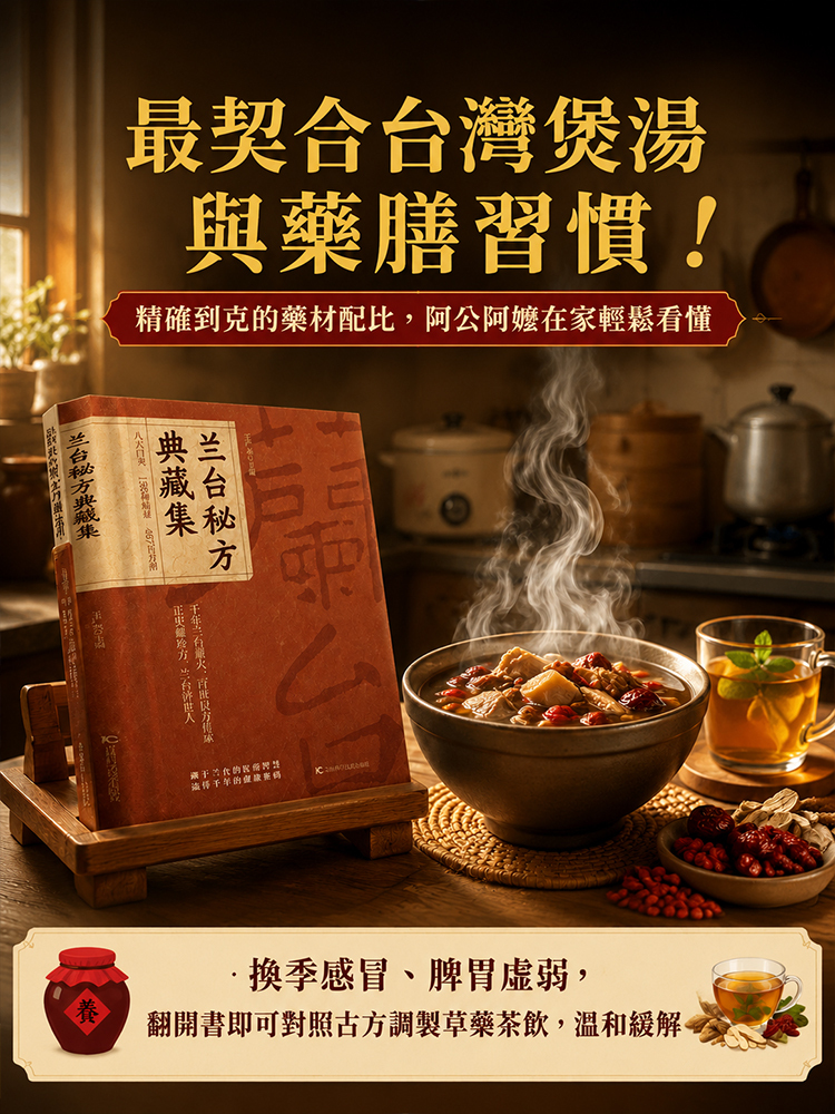 【皇家濟世名方】蘭台秘方典藏集中醫古籍